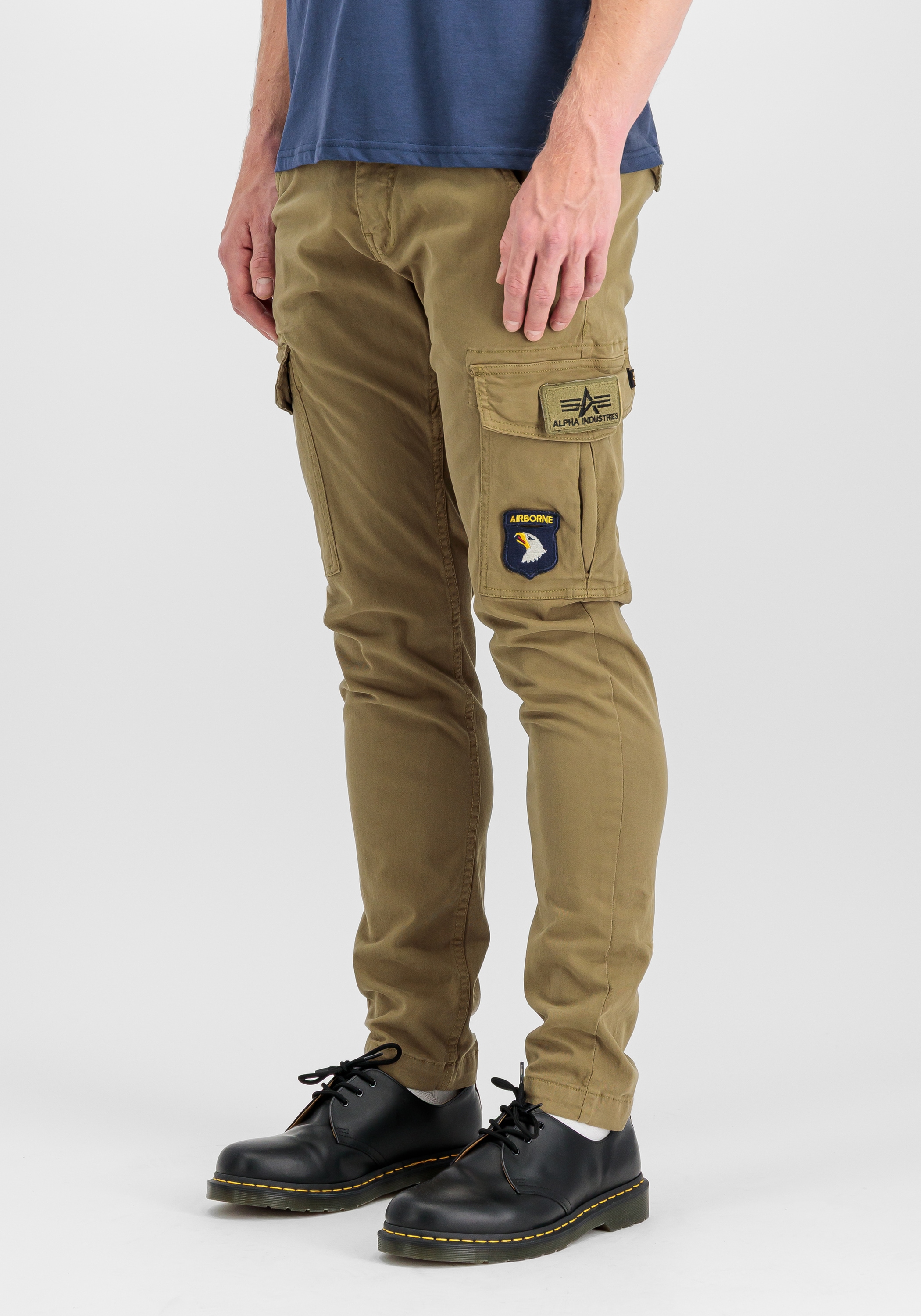 Image of Alpha Industries Cargohose "Petrol Patch Slim Pants"