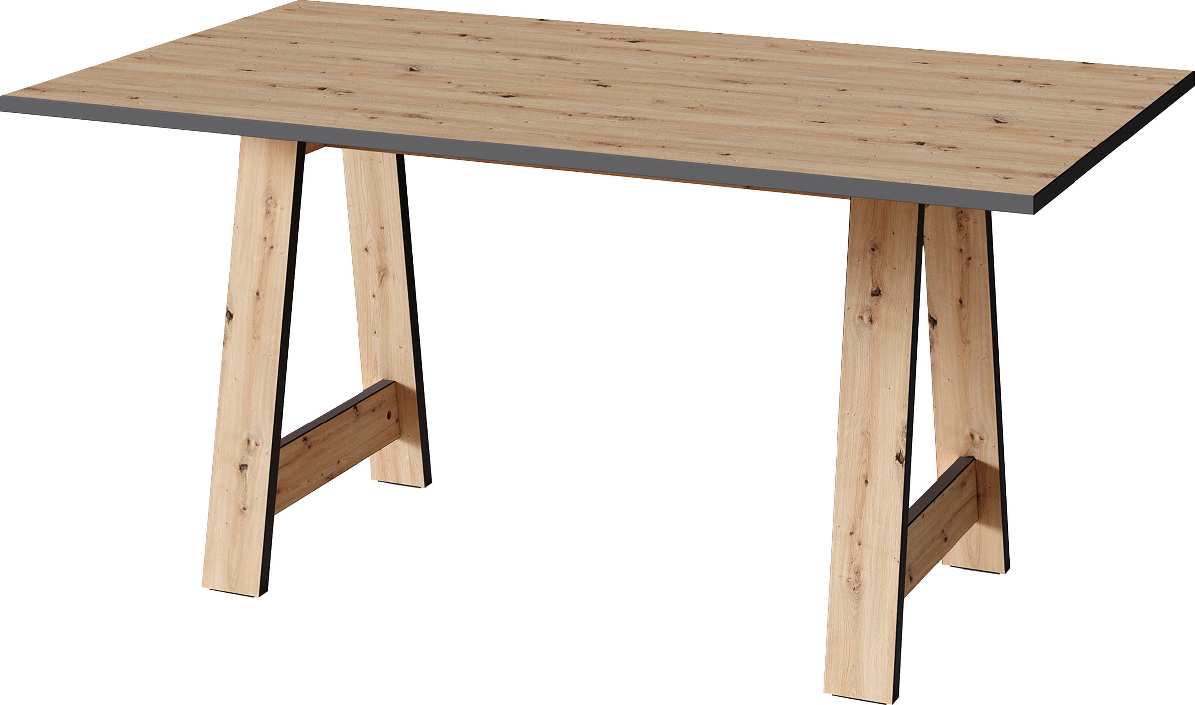Homexperts Esstisch, Breite 160 cm, Gestell in A-Form