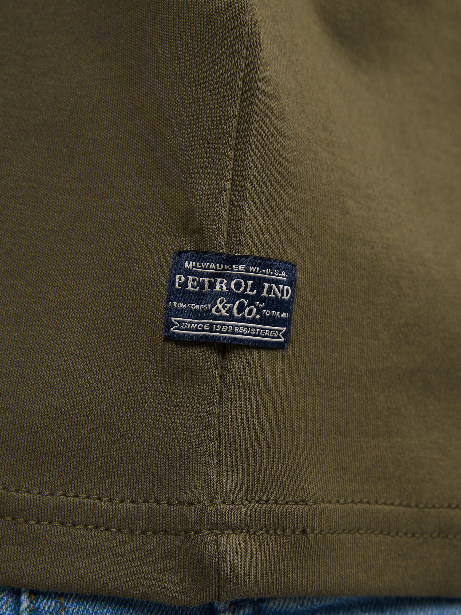 Petrol Industries T-Shirt, mit Logo Schriftzug
