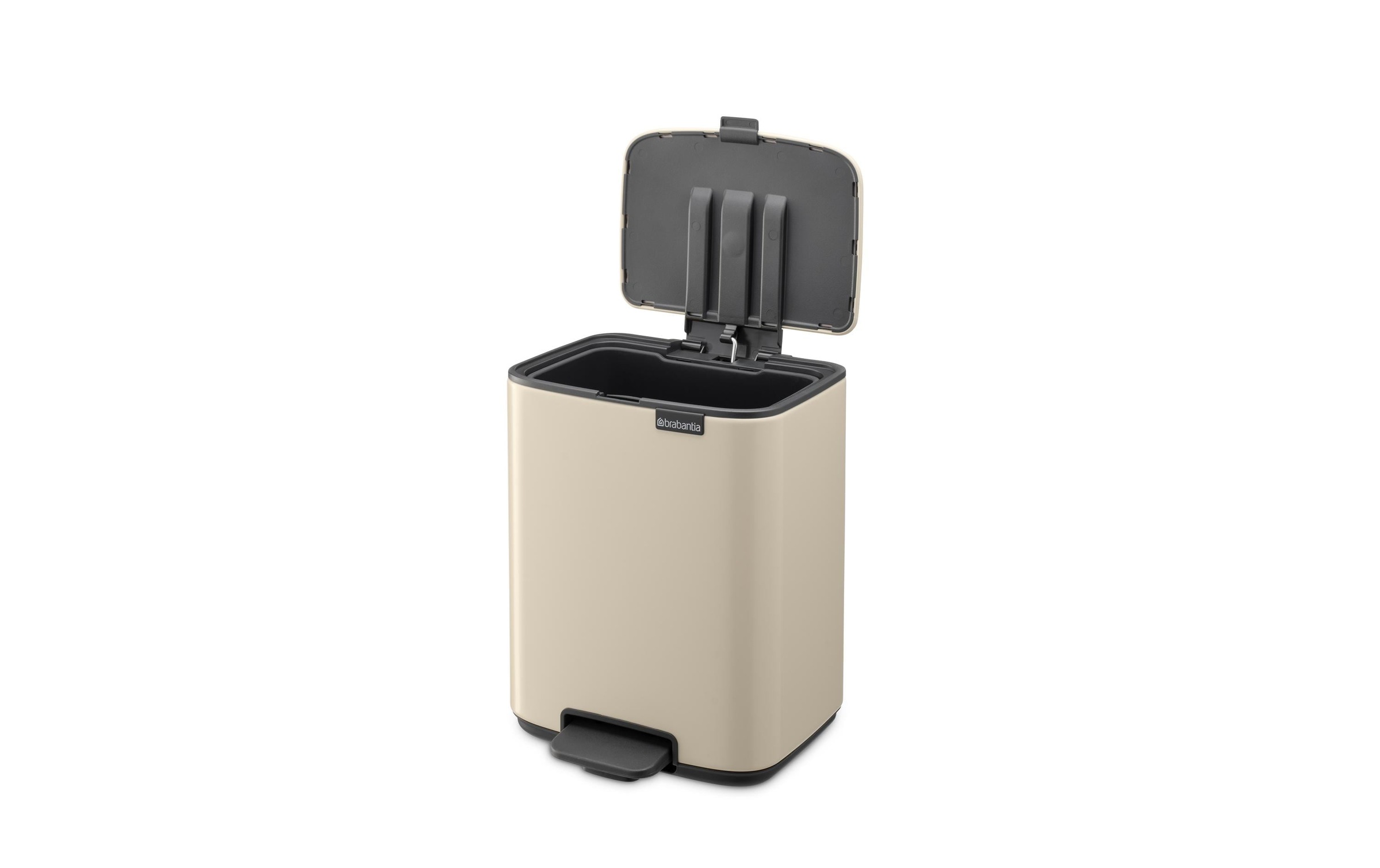 Brabantia Kosmetikeimer »Bo 7 l« 1 Behälter Platzsparender Abfallbehälter mit Soft-Close-Funktion