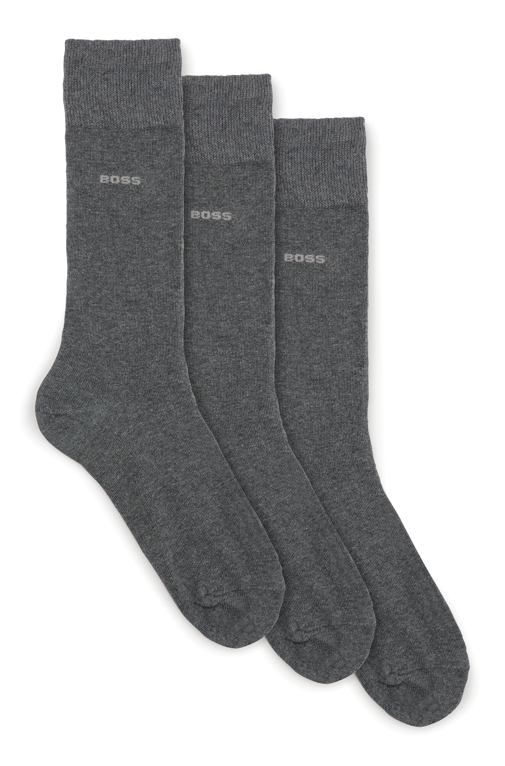 Image of BOSS Businesssocken "3P RS Uni CC" 3 Stk. tlg. mittelhoch, verstärkte Zehen- und Fersenpartie