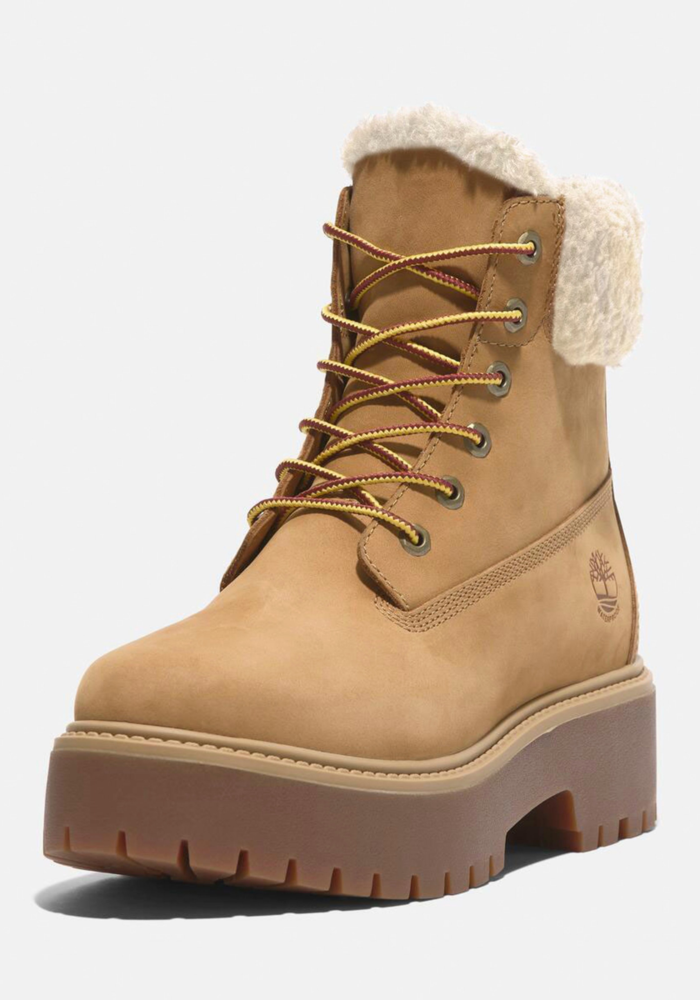 Image of Timberland Winterboots "STONE STREETMID WARM LINED WATERPROOF BOOT" Snowboots, Winterstiefel, Winterschuhe, wasserdicht und gefüttert