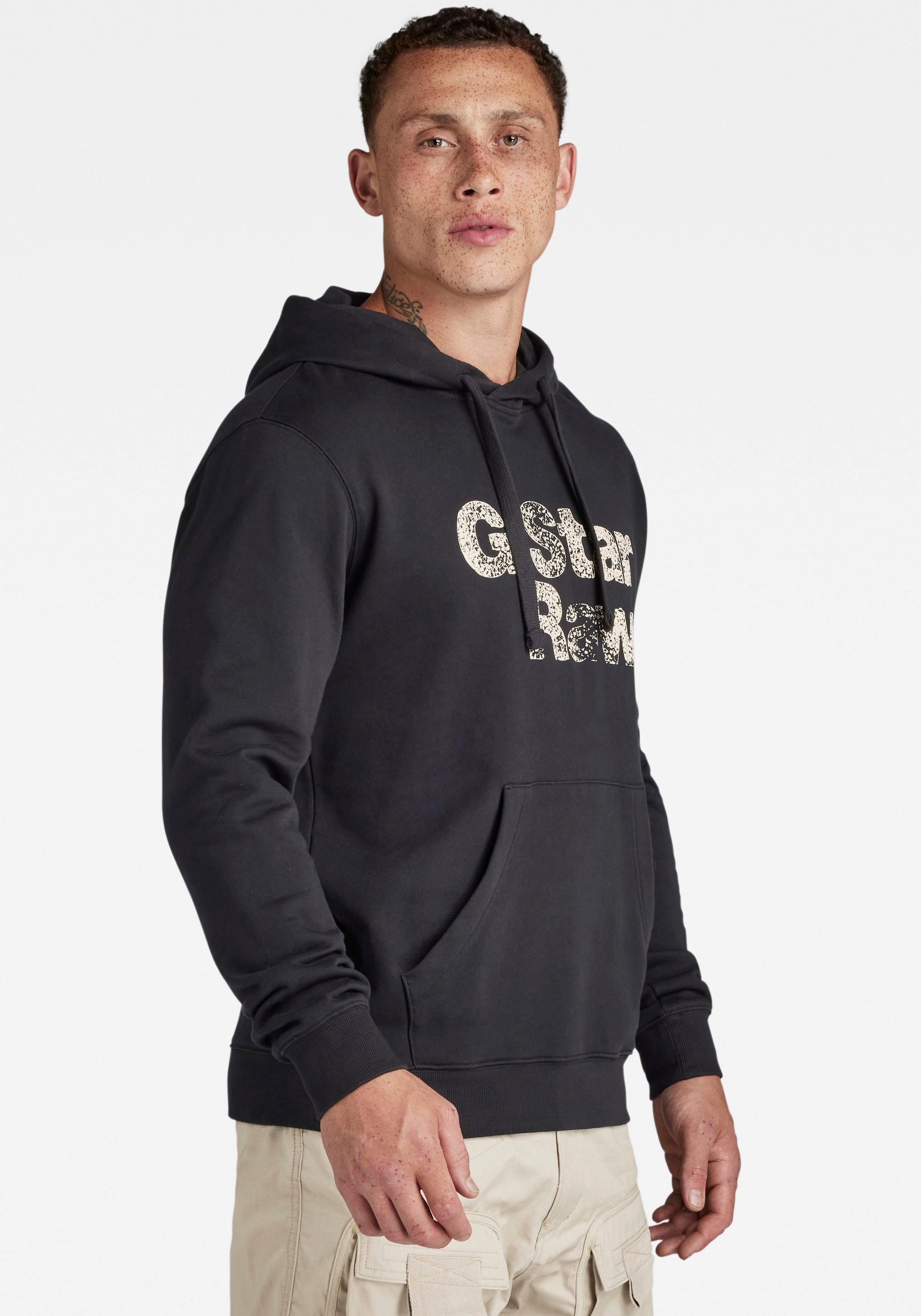 G-STAR Kapuzensweatshirt »Painted GR HDD«