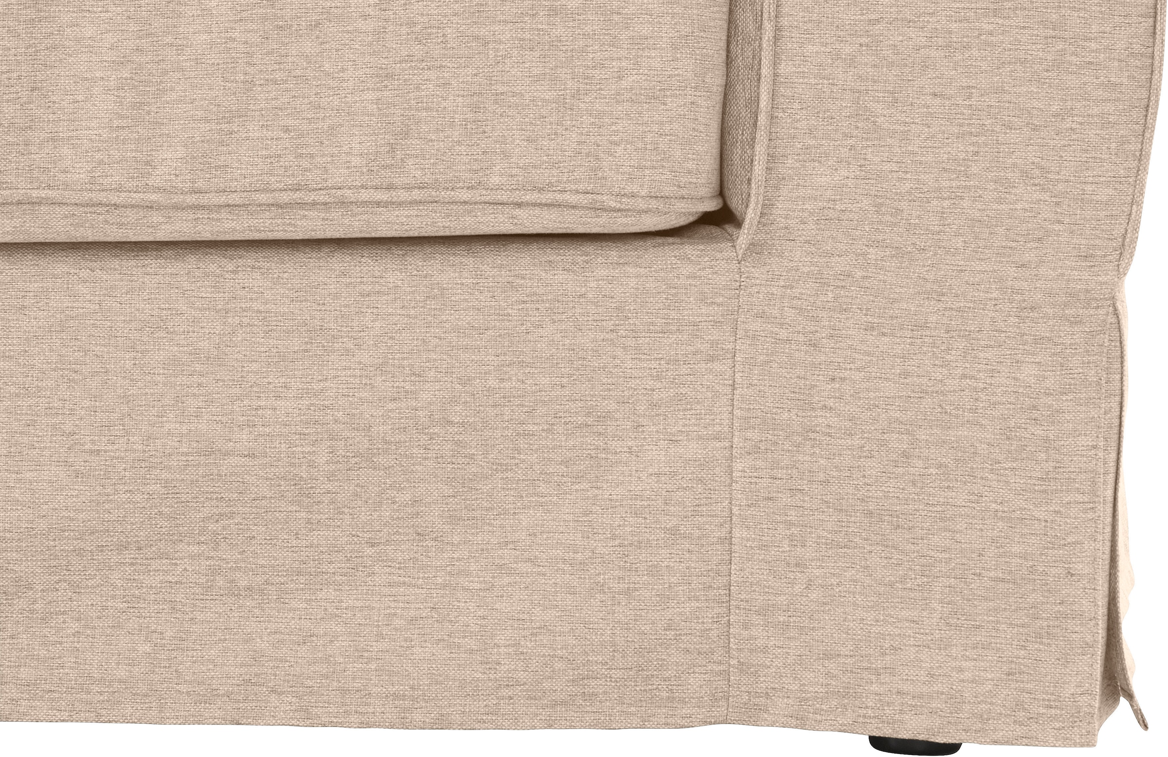 Timbers Canapé d'angle »Vintage L-Form« 3-Sitzer Polsterecke im Landhausstil, mit abnehmbarer Husse