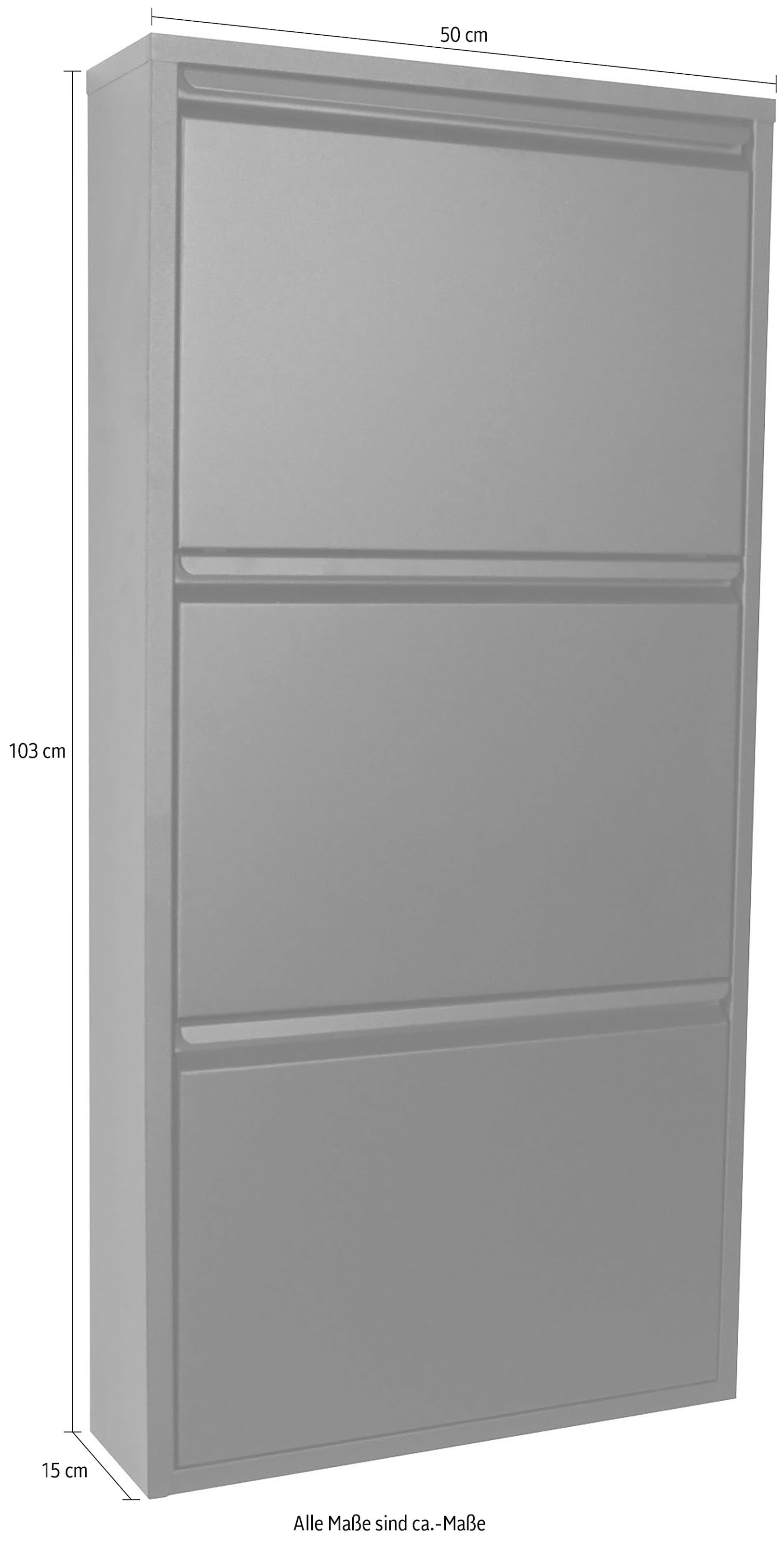 Spinder Design Armoire à chaussures »Billi Schuhklapper« métal, largeur 50 cm