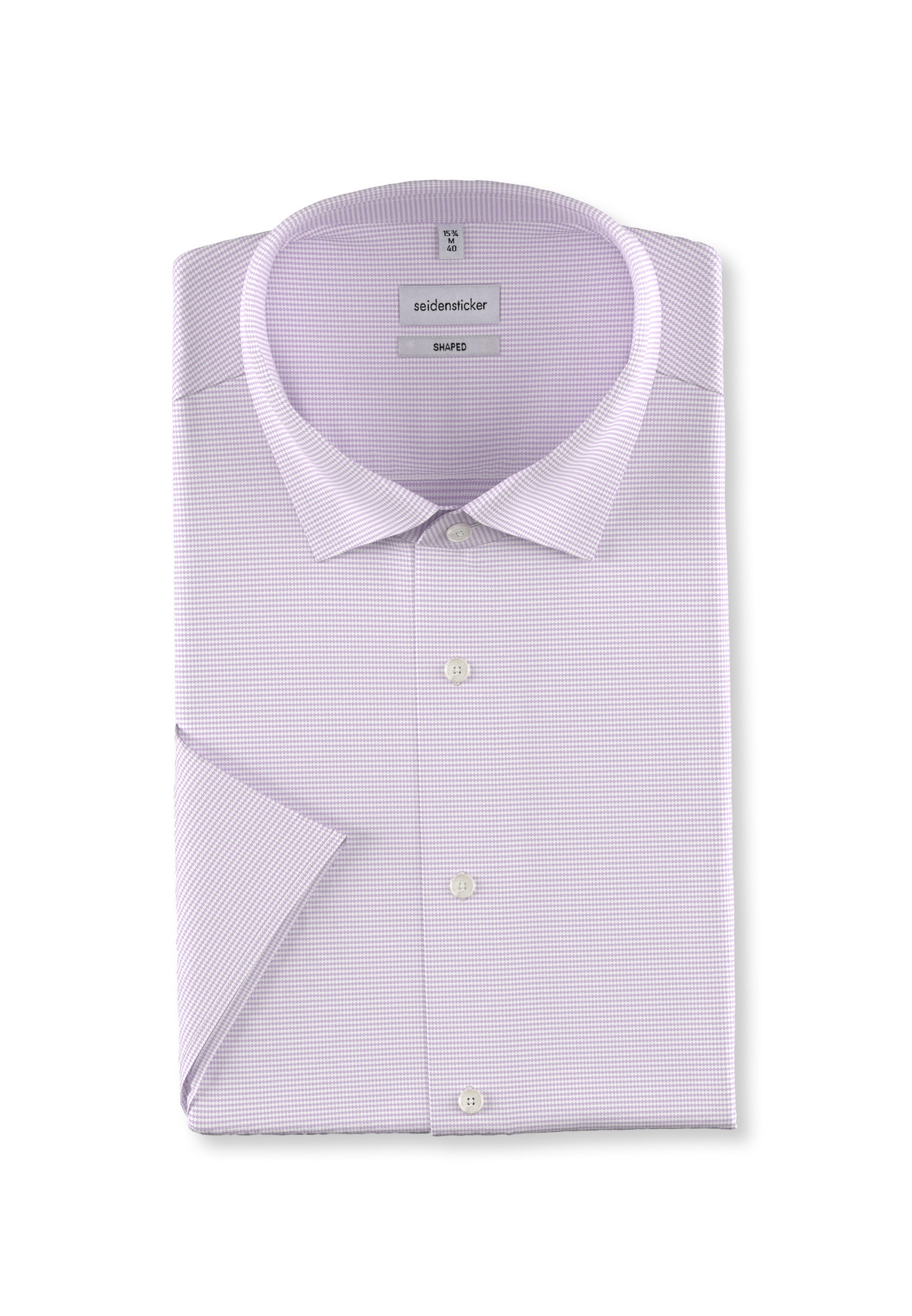 seidensticker Chemise d'affaires »Shaped« Shaped 1/2 Kentkragen Uni