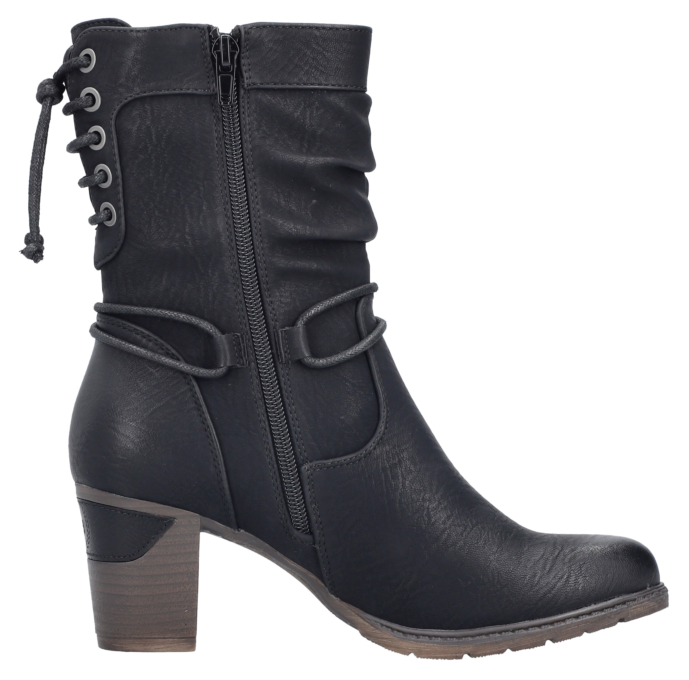 Rieker Cowboy Stiefelette  , Westernstiefelette, Stiefelette mit Slouchy-Schaft