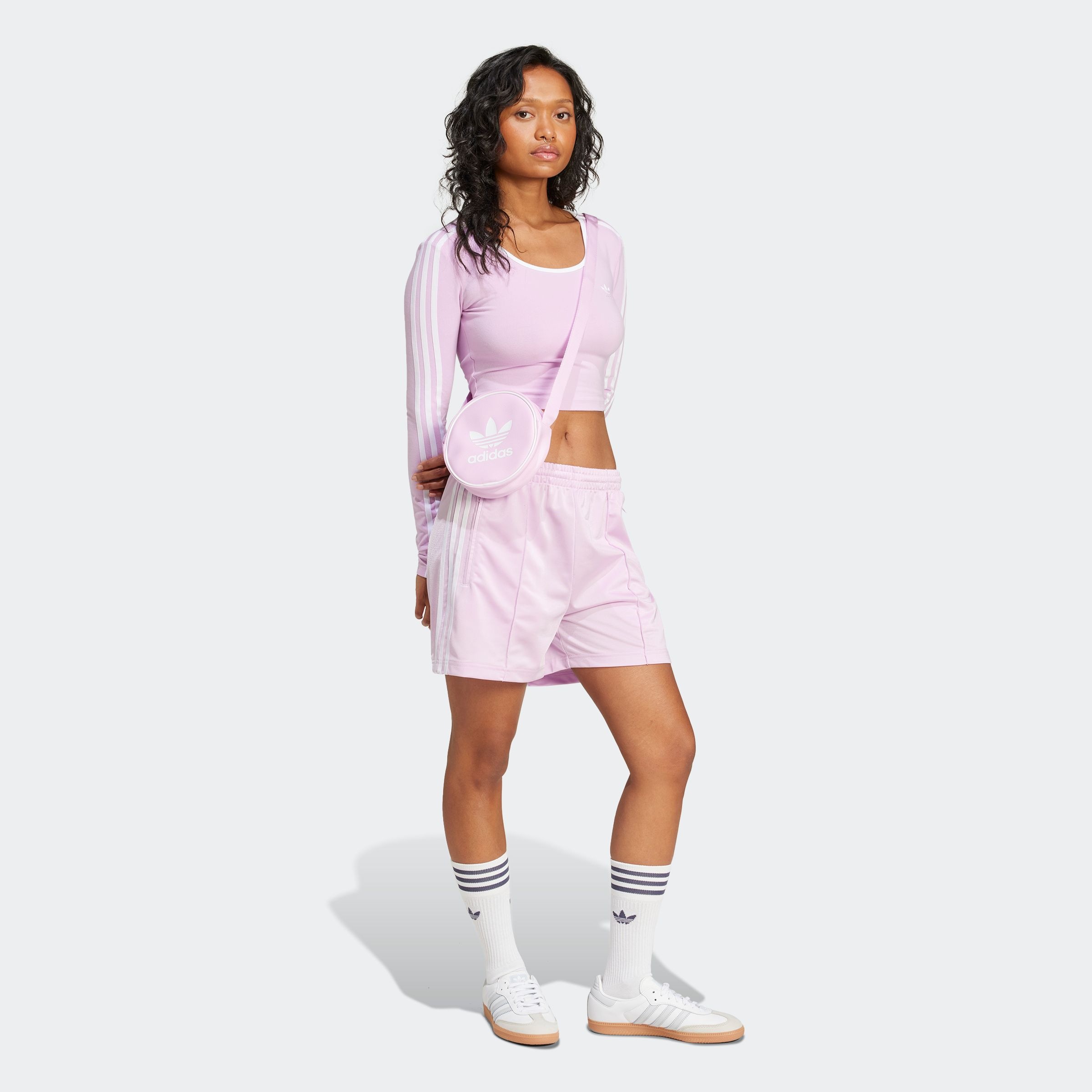 adidas Originals Langarmshirt »3S LS CROP«