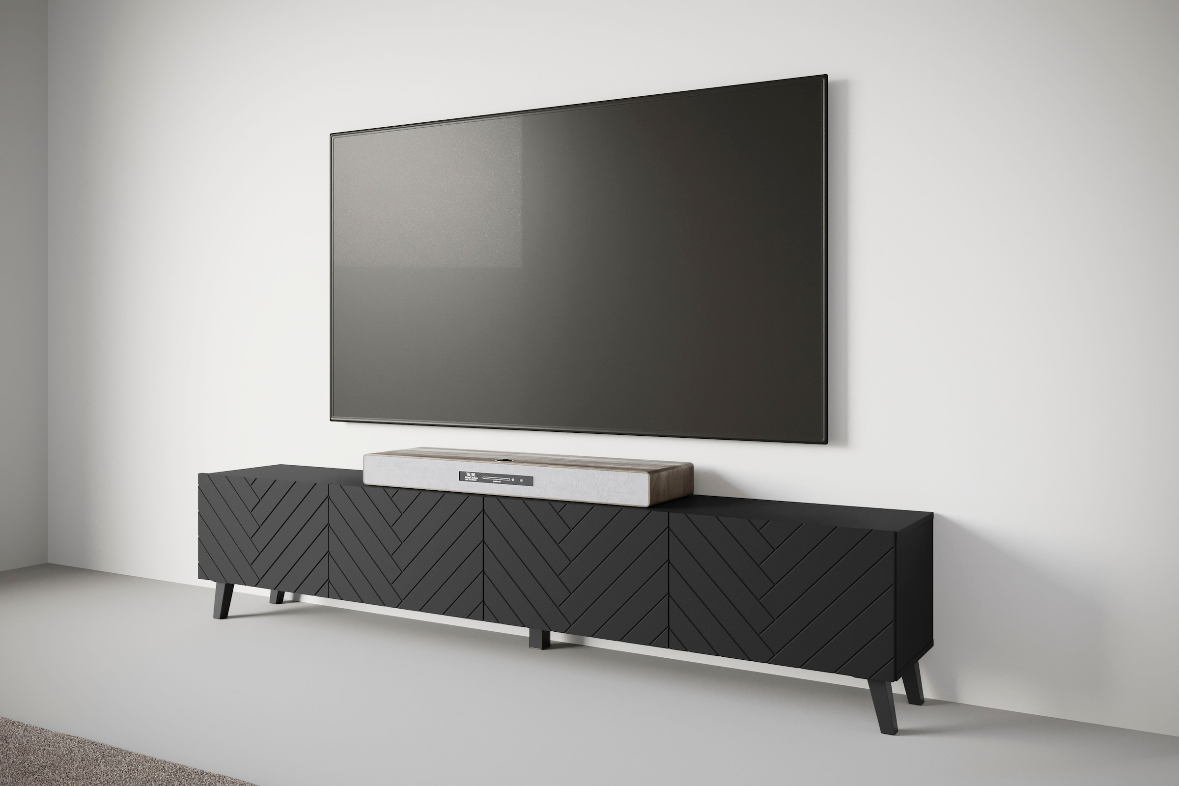 Image of Home affaire Lowboard "PHUKET" TV-Board mit Strukturfront, Breite ca. 190 cm