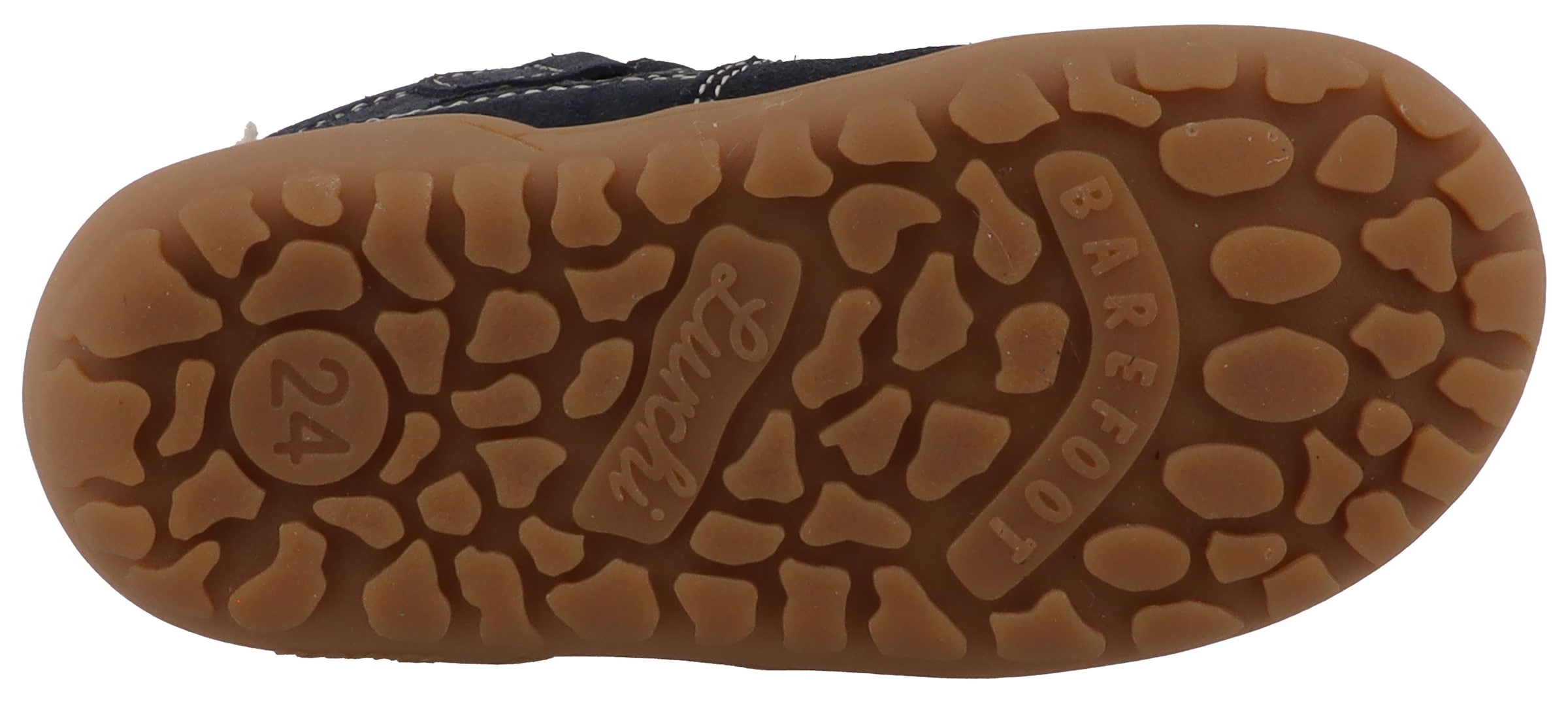 Lurchi Chaussures pieds nus »Juppy Barefoot-TEX«  bottes à scratch avec équipement TEX, gabarit de taille à télécharger