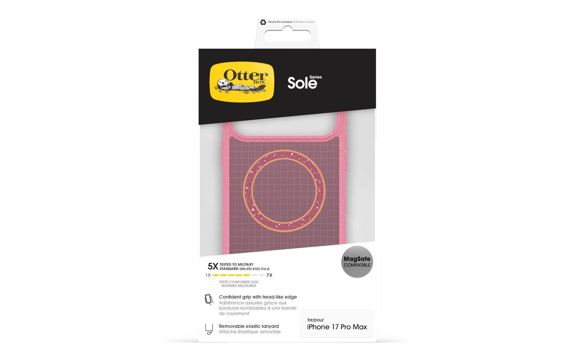 Otterbox Étui pour smartphone »Back Cover Sole iPhone 17 Pro Max« Apple iPhone 17 Pro Max 17,5 cm (6,9 pouces) Housse de protection pour iPhone 17 Pro Max