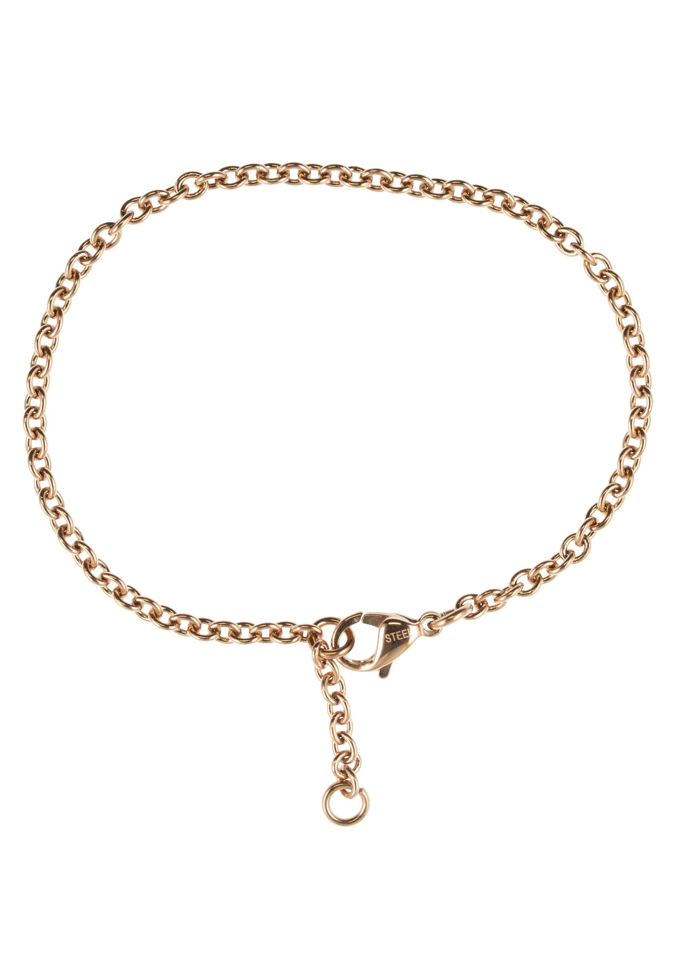 Image of Firetti Edelstahlarmband »Ankerkettengliederung, 2,9 mm breit, roségoldfarben«, Made in Germany bei Ackermann Versand Schweiz