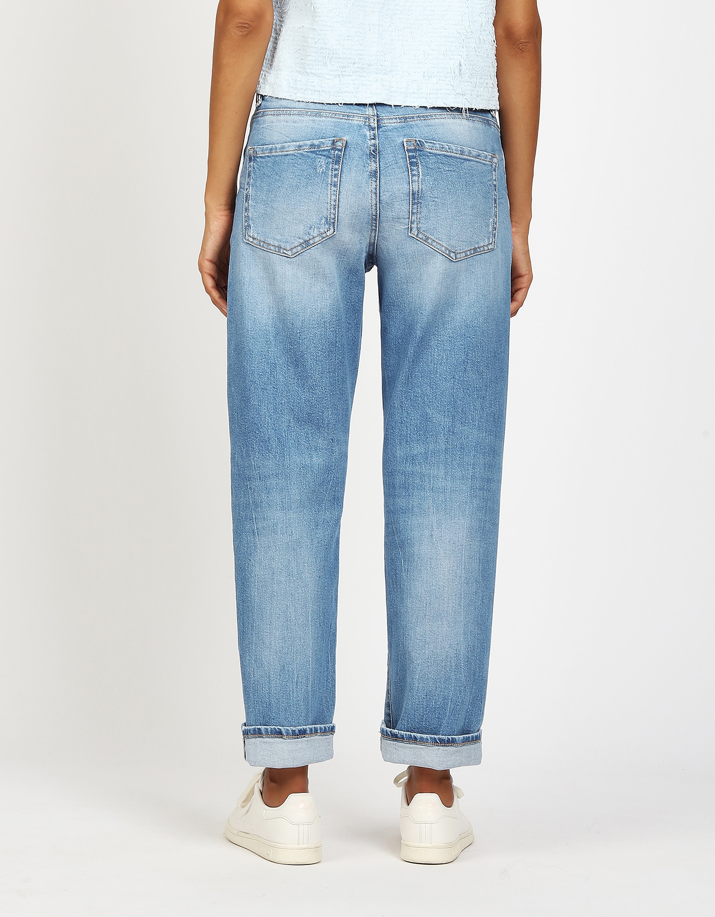 GANG Jeans droit »94THELMA« mit Detail oberhalb der Münztasche