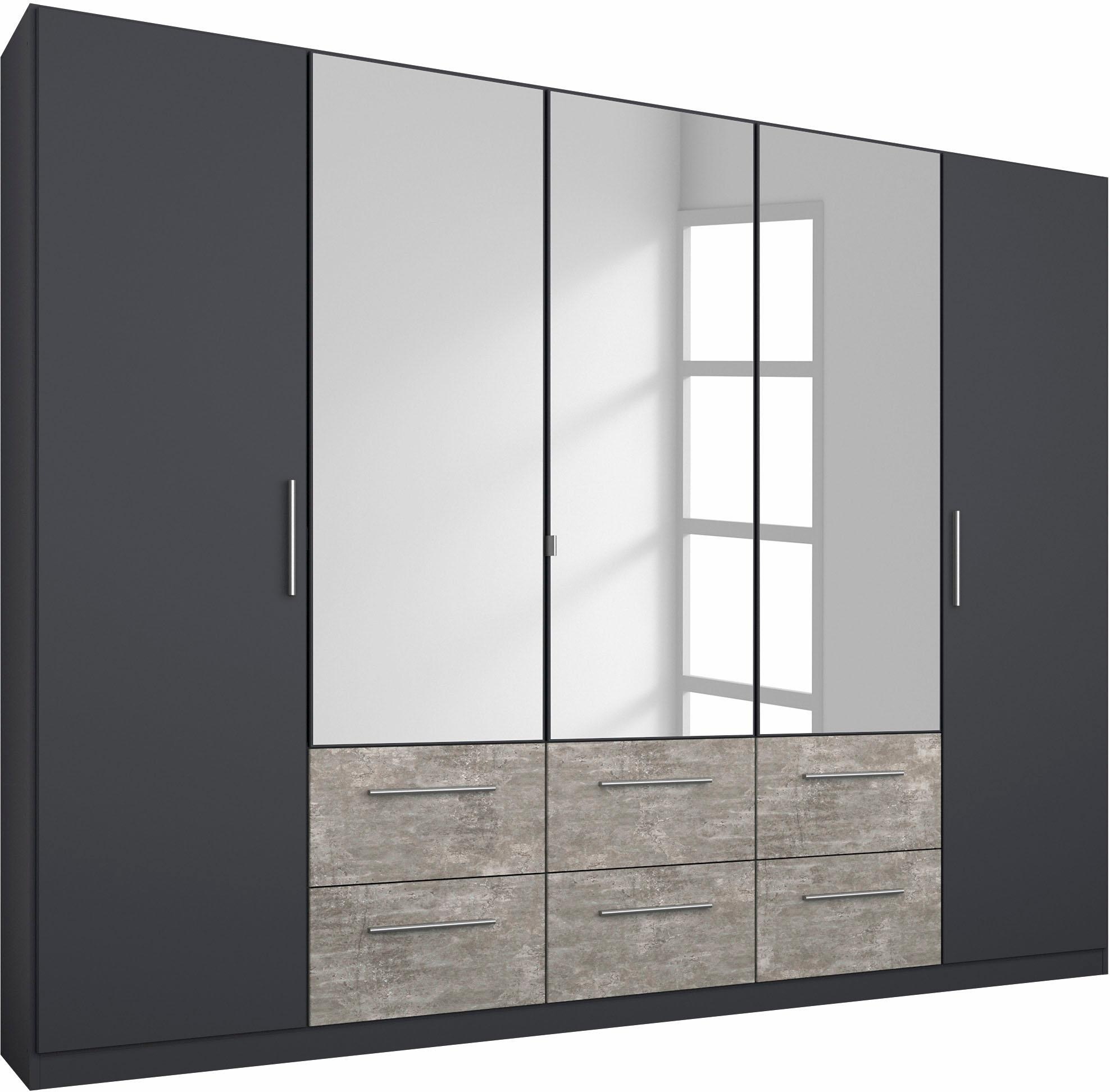 Image of rauch Kleiderschrank »Siegen«, mit Spiegel und Schubkästen bei Ackermann Versand Schweiz