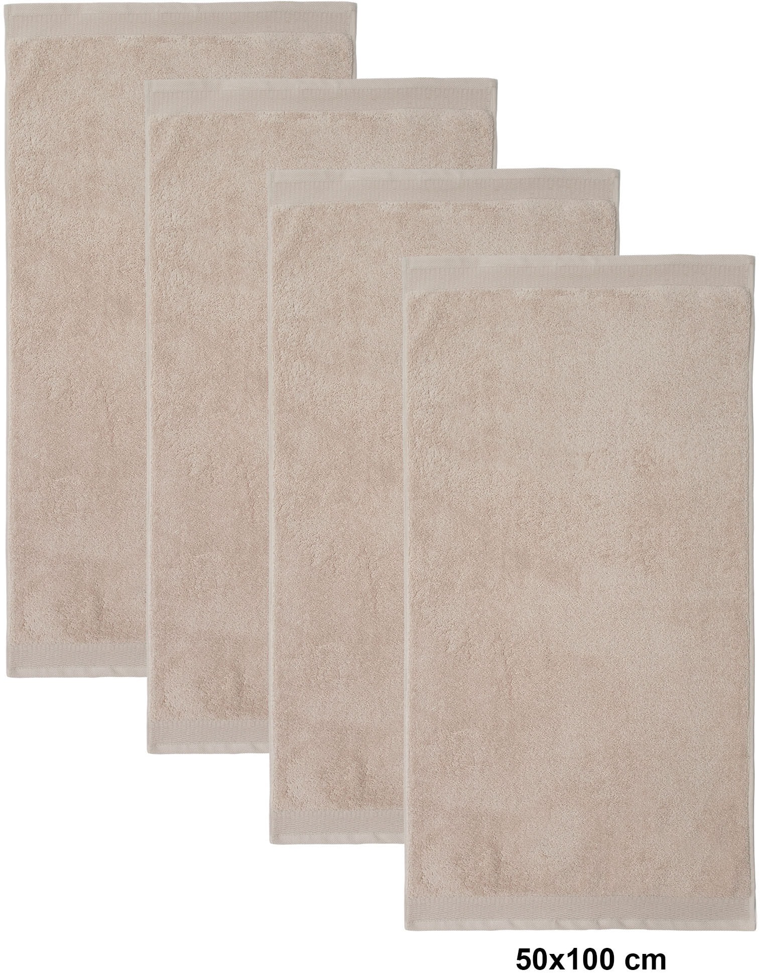 GOODproduct Handtücher »Fenya, flauschig und weich, Premium Handtücher 550gr/m²« mit Bordüre, Set, 100% Baumwolle, Hotel-Qualität, 5 Jahre Garantie