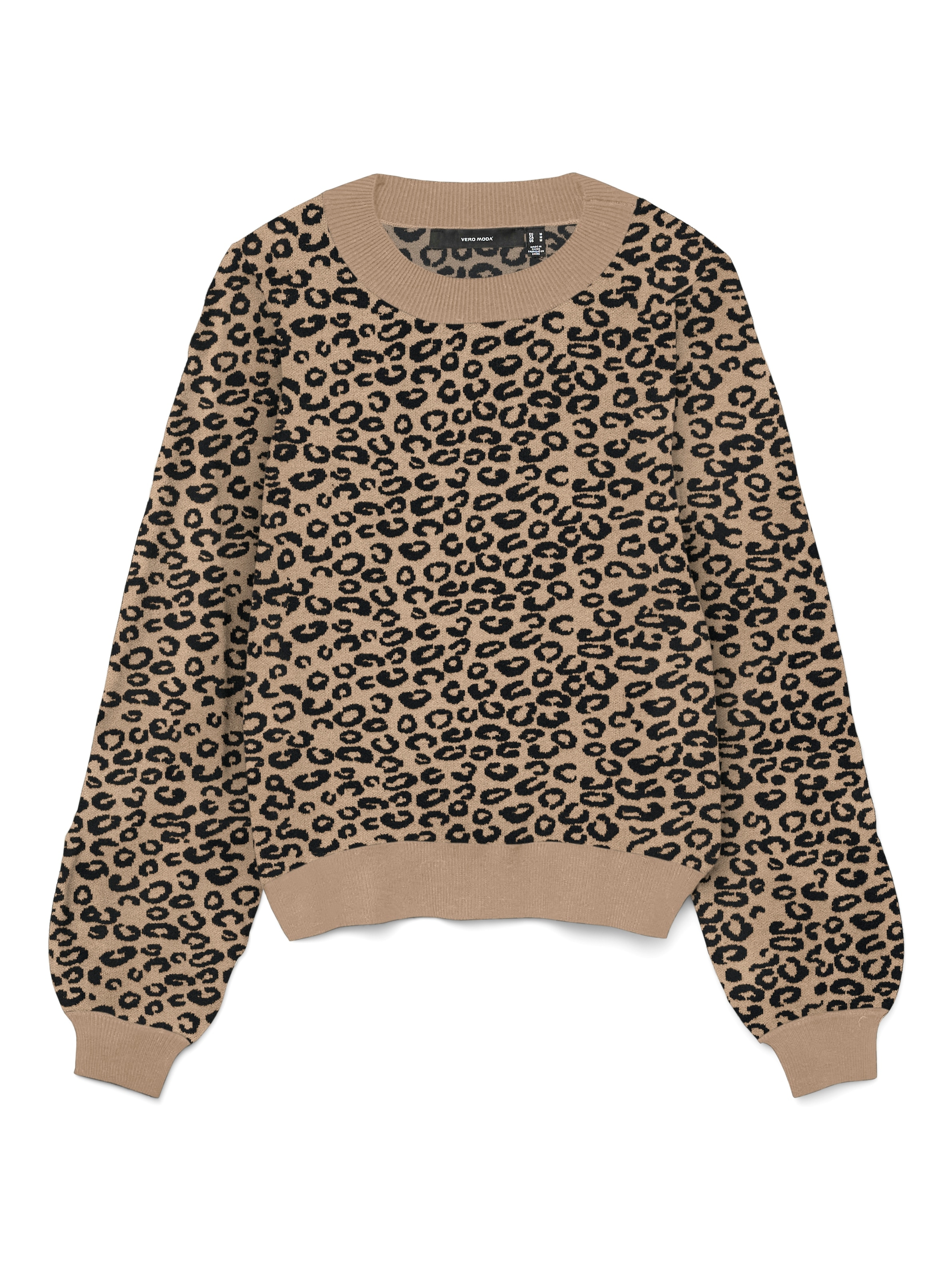 Vero Moda Strickpullover »VMNANCY LS O-NECK PULLOVER BOO«