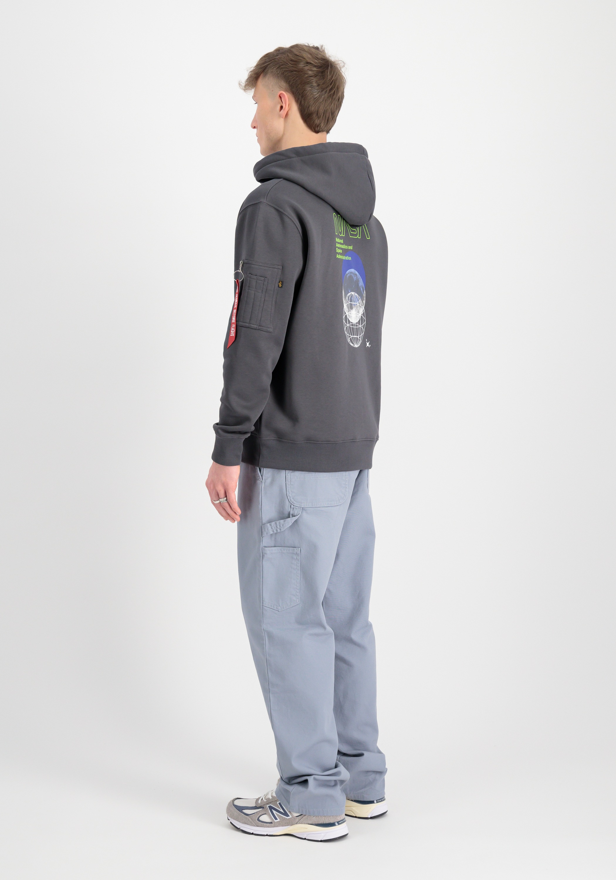 Alpha Industries Hoodie »NASA Orbit Hoodie Kapuzensweatshirt«