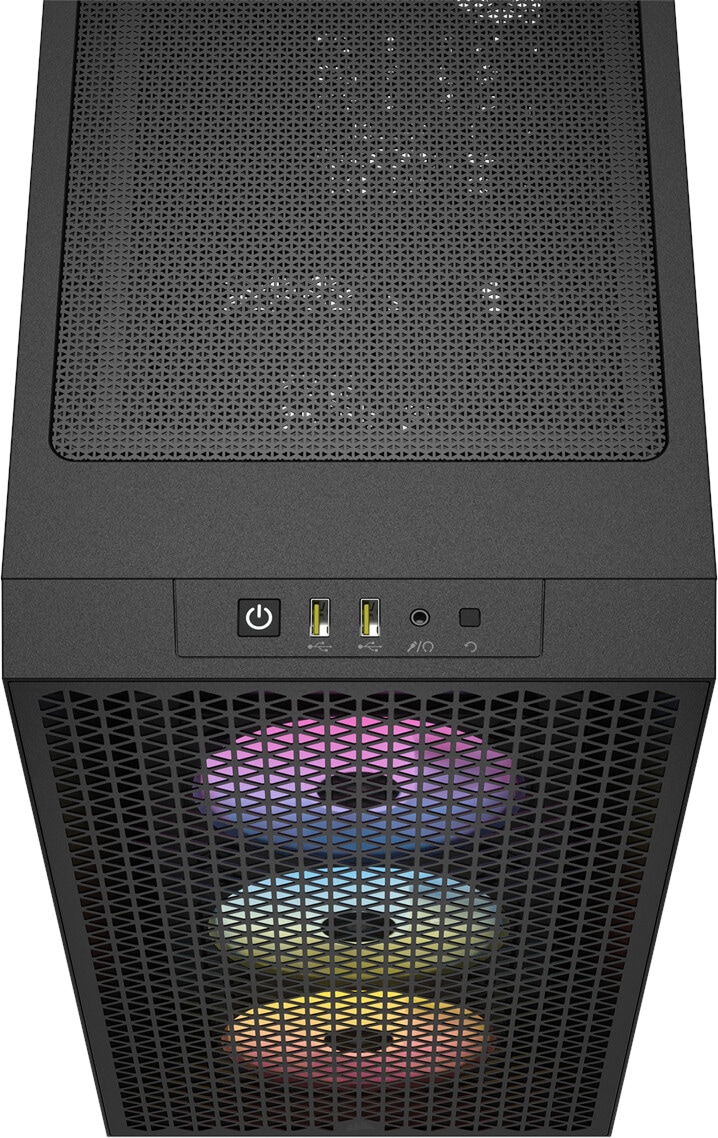 Corsair PC-Gehäuse »3000D RGB Airflow Tempered Glass Mid-Tower, Black« RGB