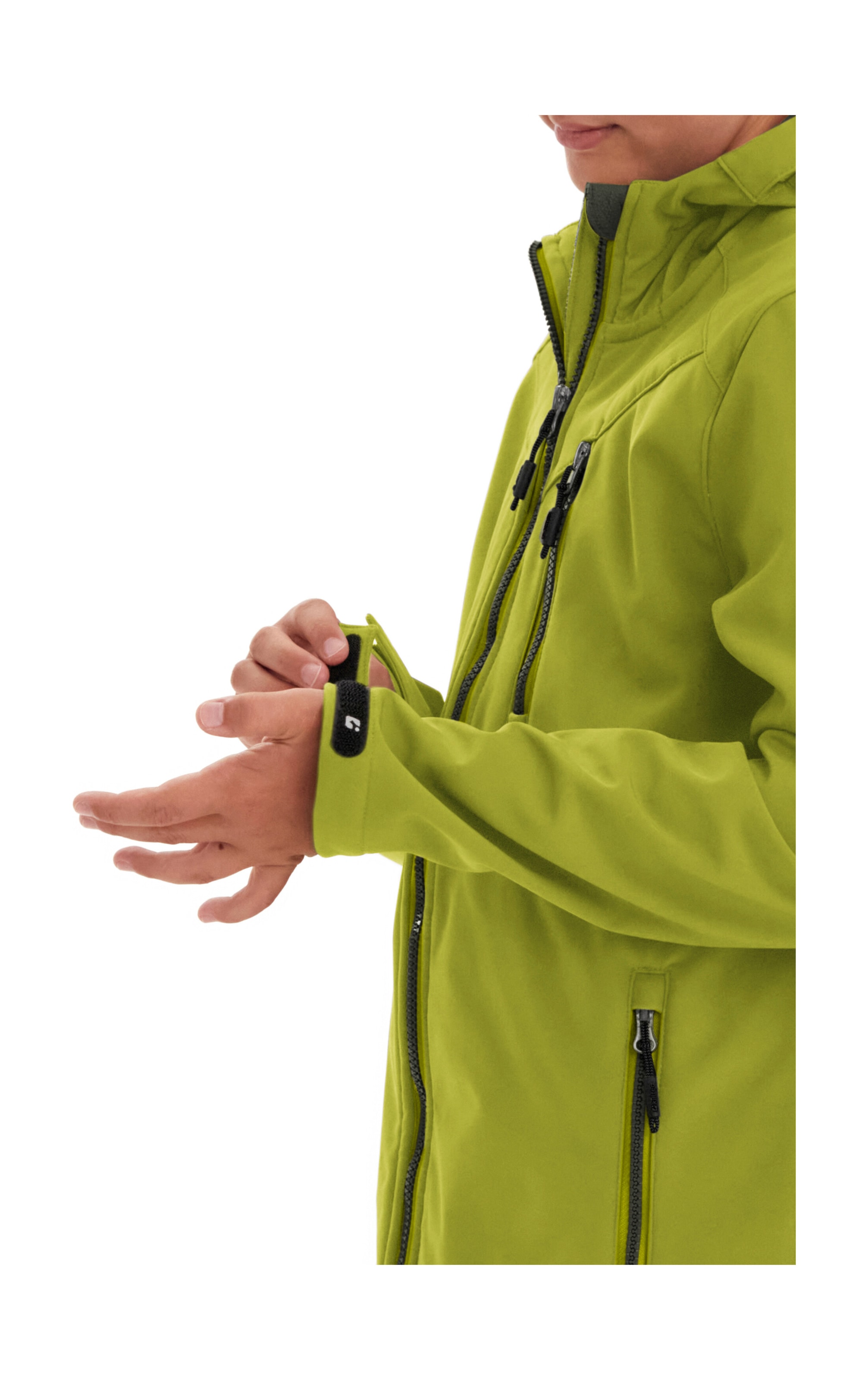 Killtec Softshelljacke »Boys Softshelljacke«, Wasserabweisende Softshelljacke mit Kapuze, Fleece und PFAs-frei