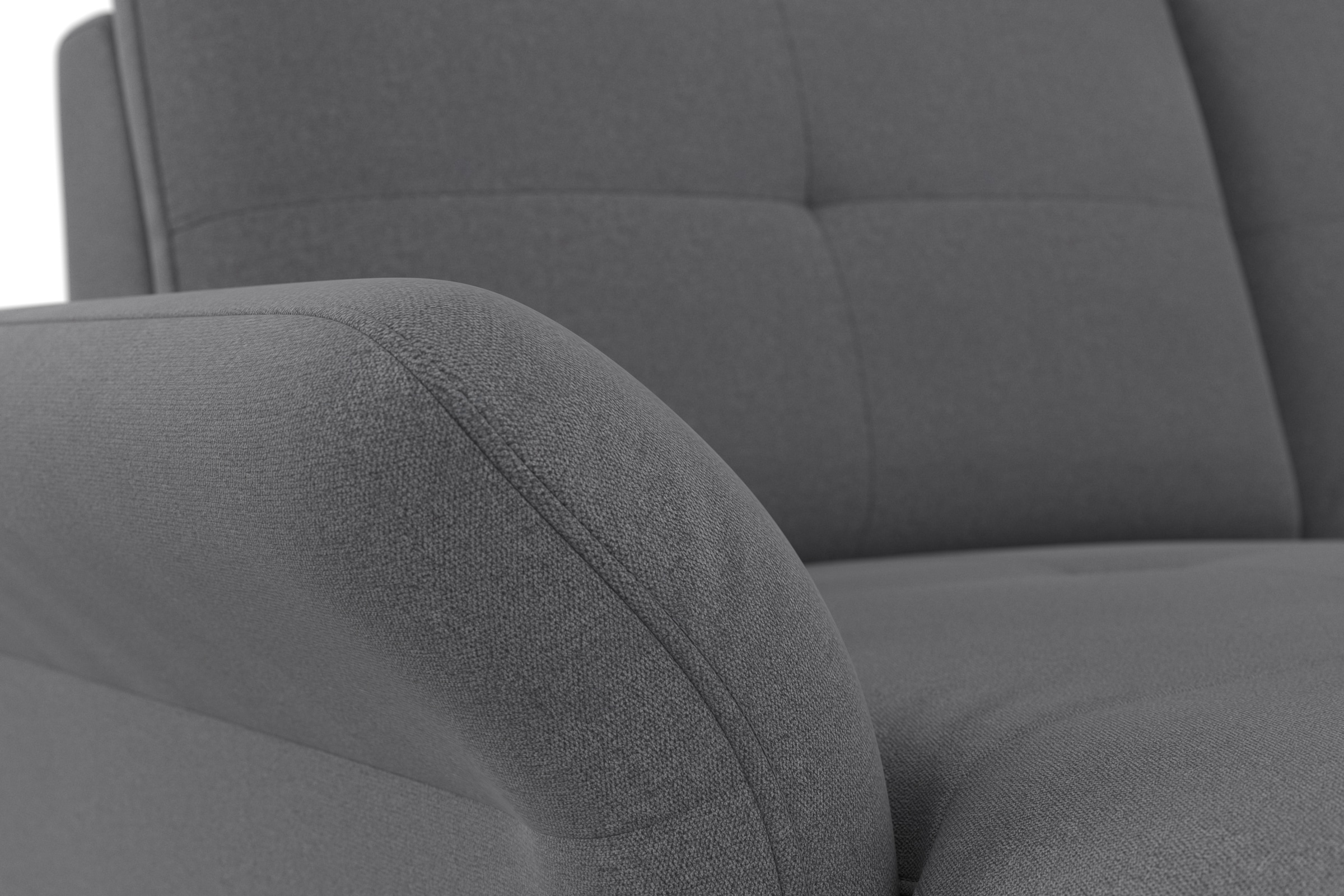 Places of Style Wohnlandschaft »Calando U-Form«, wahlweise mit Bettfunktion, Bettkasten und Armteilfunktion