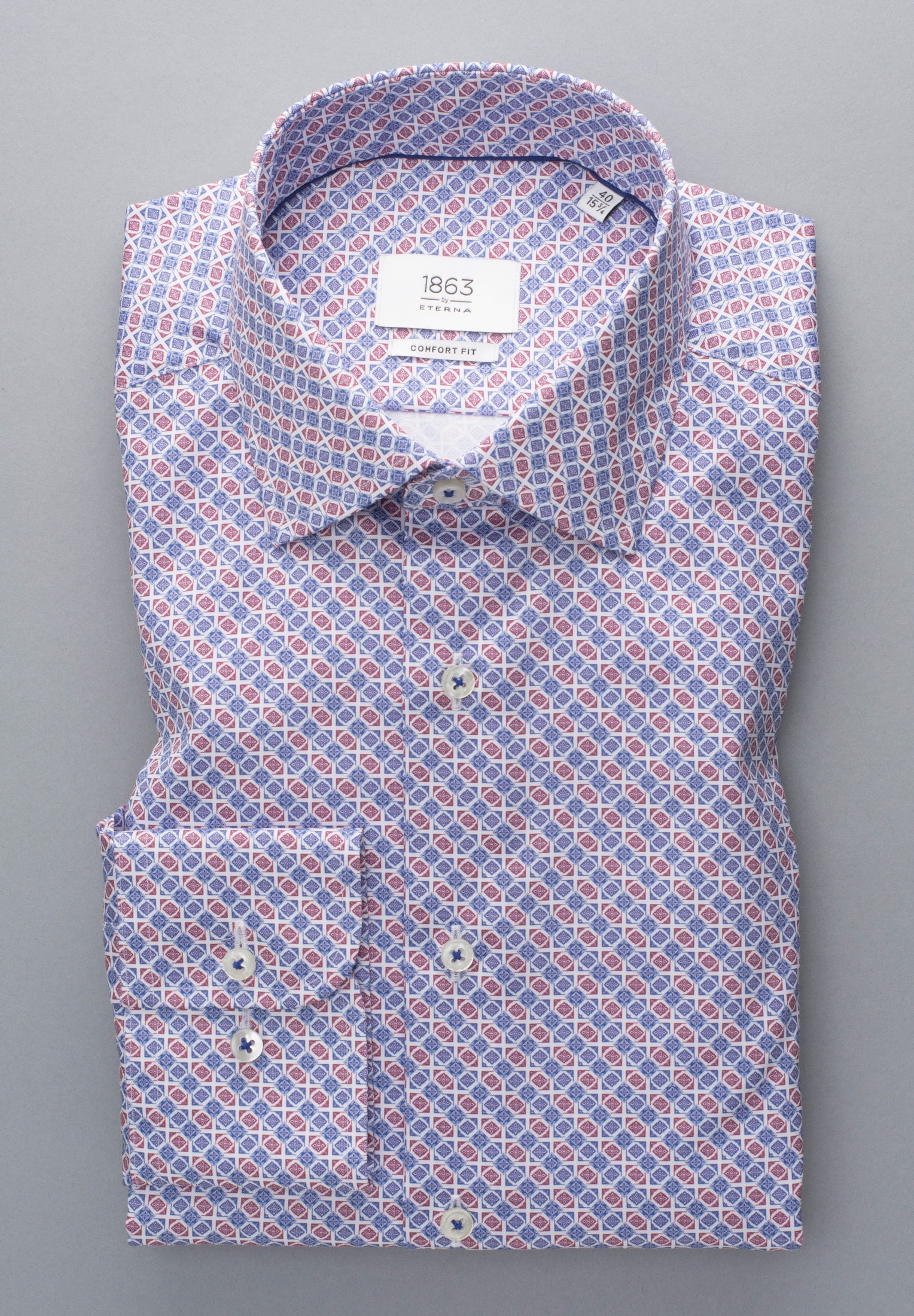 Eterna Chemise à manches longues »COMFORT FIT« NON IRON (bügelfrei)