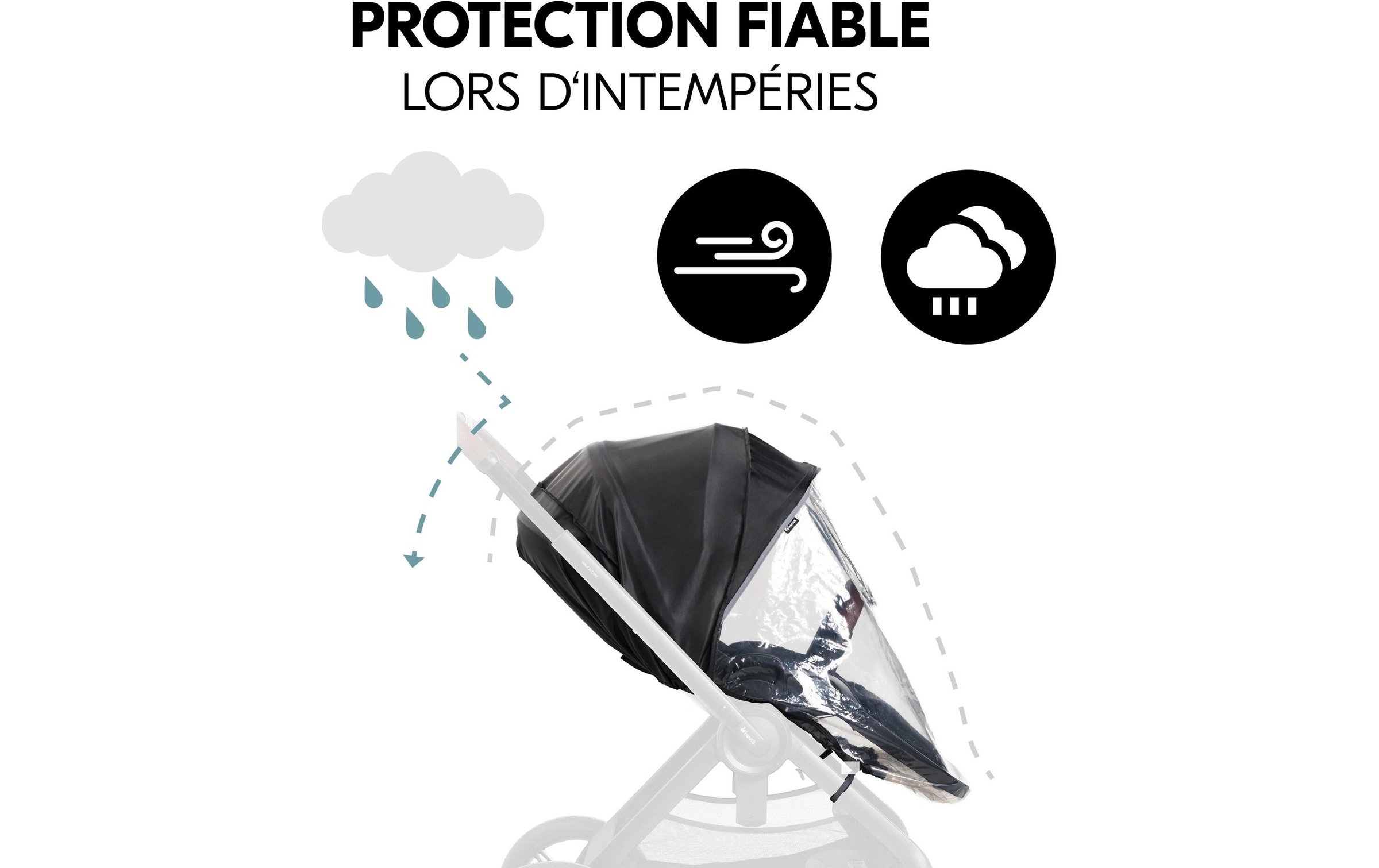 Hauck »Pushchair Seat Raincover«