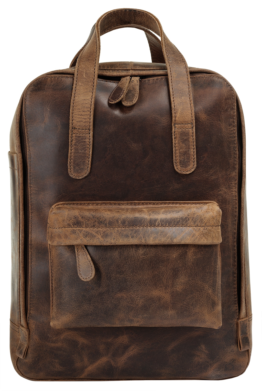 Image of Bagan Laptoprucksack "BAGAN Herren, Damen echt Leder" echt Leder