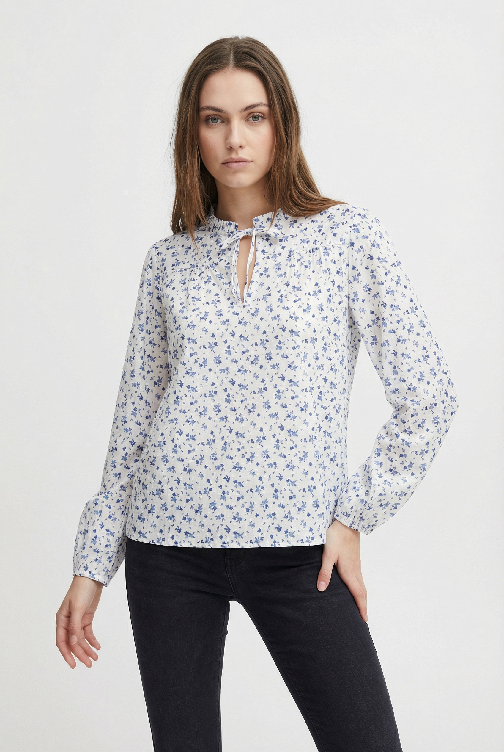 Image of ONLY Langarmbluse "ONLROANNE L/S TOP WVN NOOS"