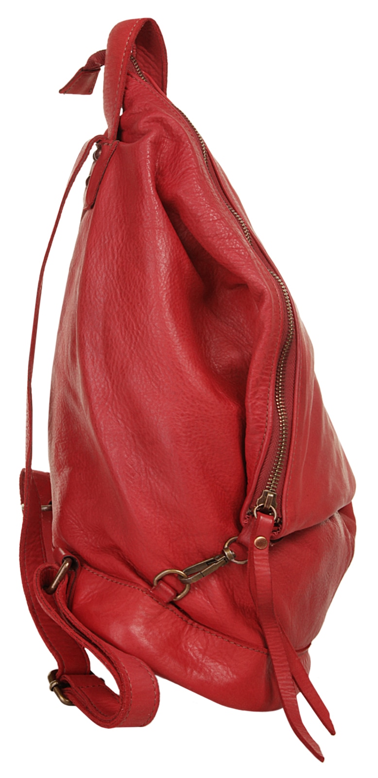 Samantha Look Cityrucksack, echt Leder, Made in Italy