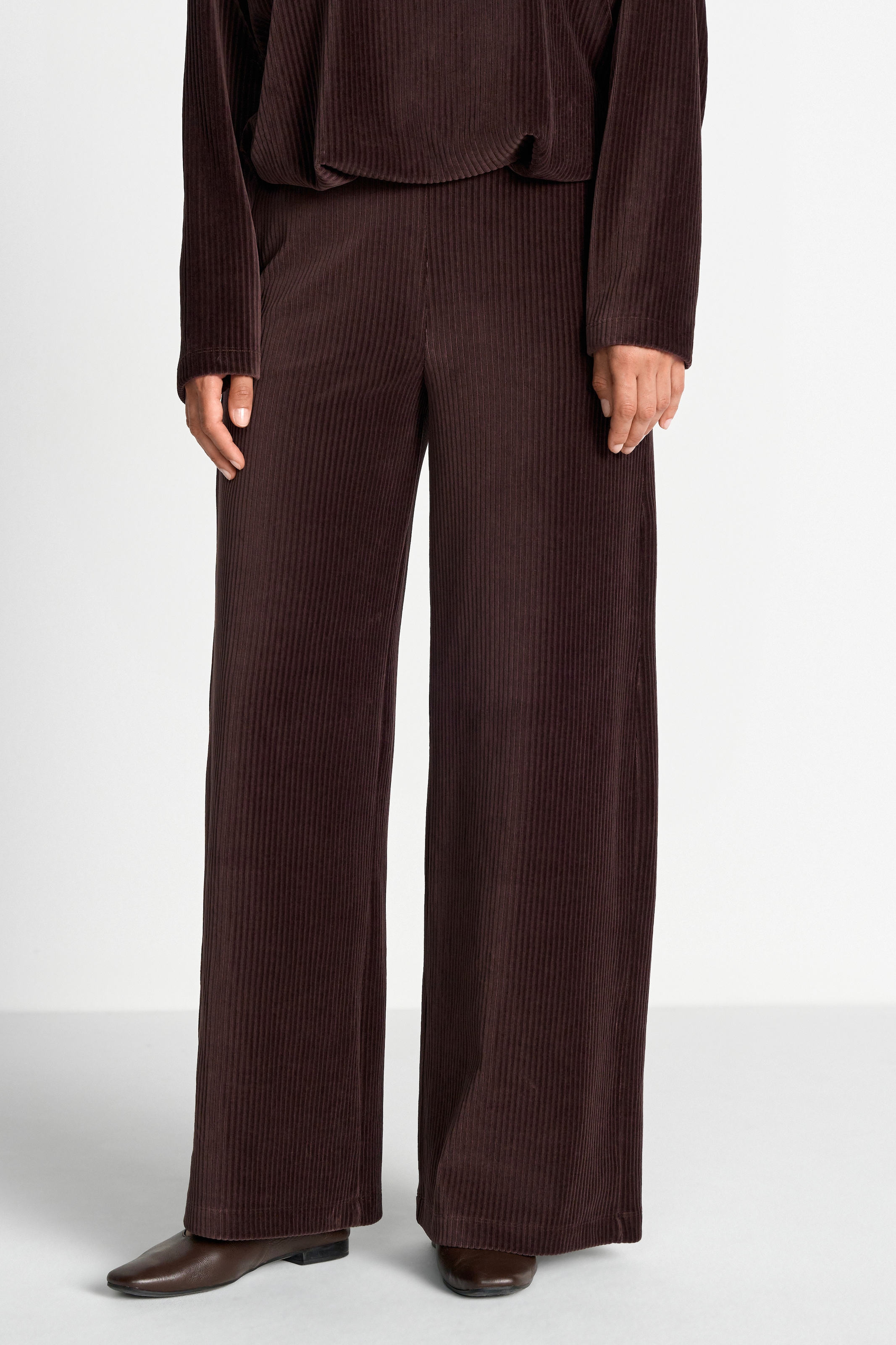 Image of RICHROYAL Cordhose Regular fit mit ausgestellter Passform