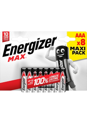 Energizer Batterie »8er Pack Max Micro (AAA)«, (8 St.) kaufen
