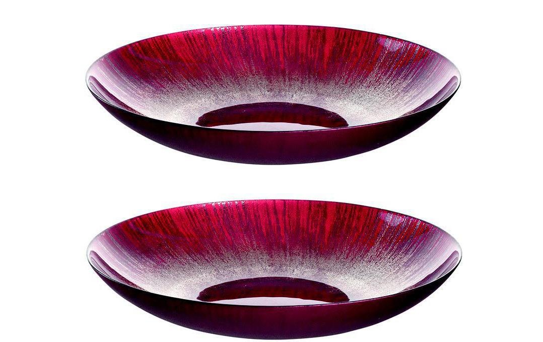 Image of LEONARDO Dekoschale »Vivo 40 cm, 2 Stück, Rot«, (2 St.) bei Ackermann Versand Schweiz