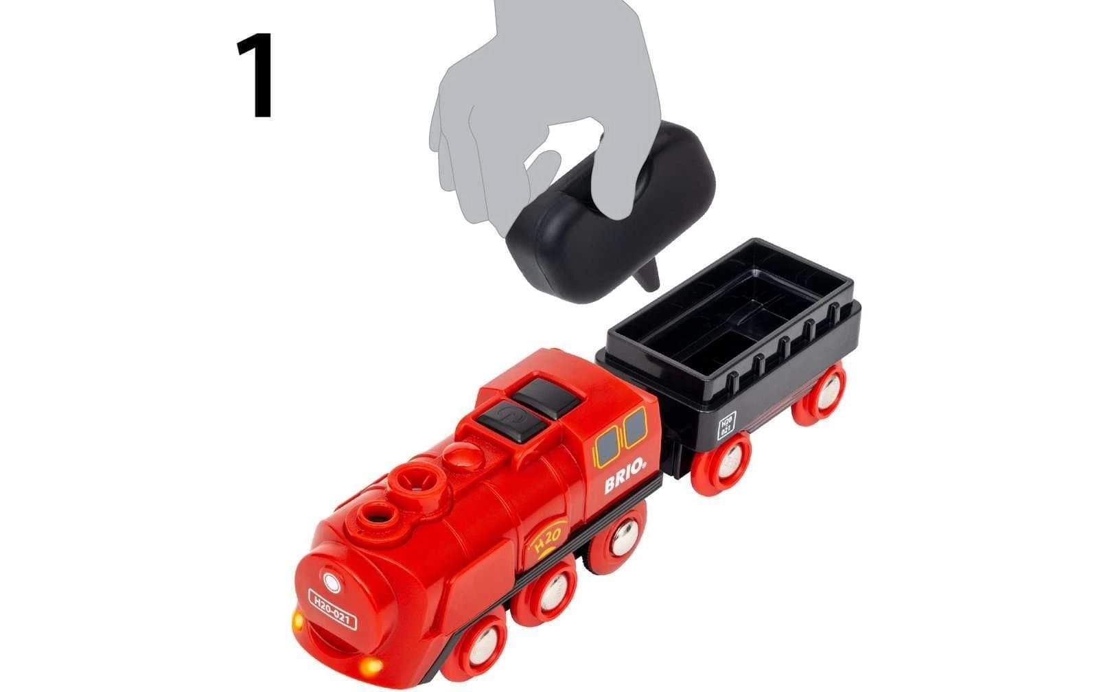 BRIO® Kit de train jouet »BRIO Batterie-Dampflok Set«