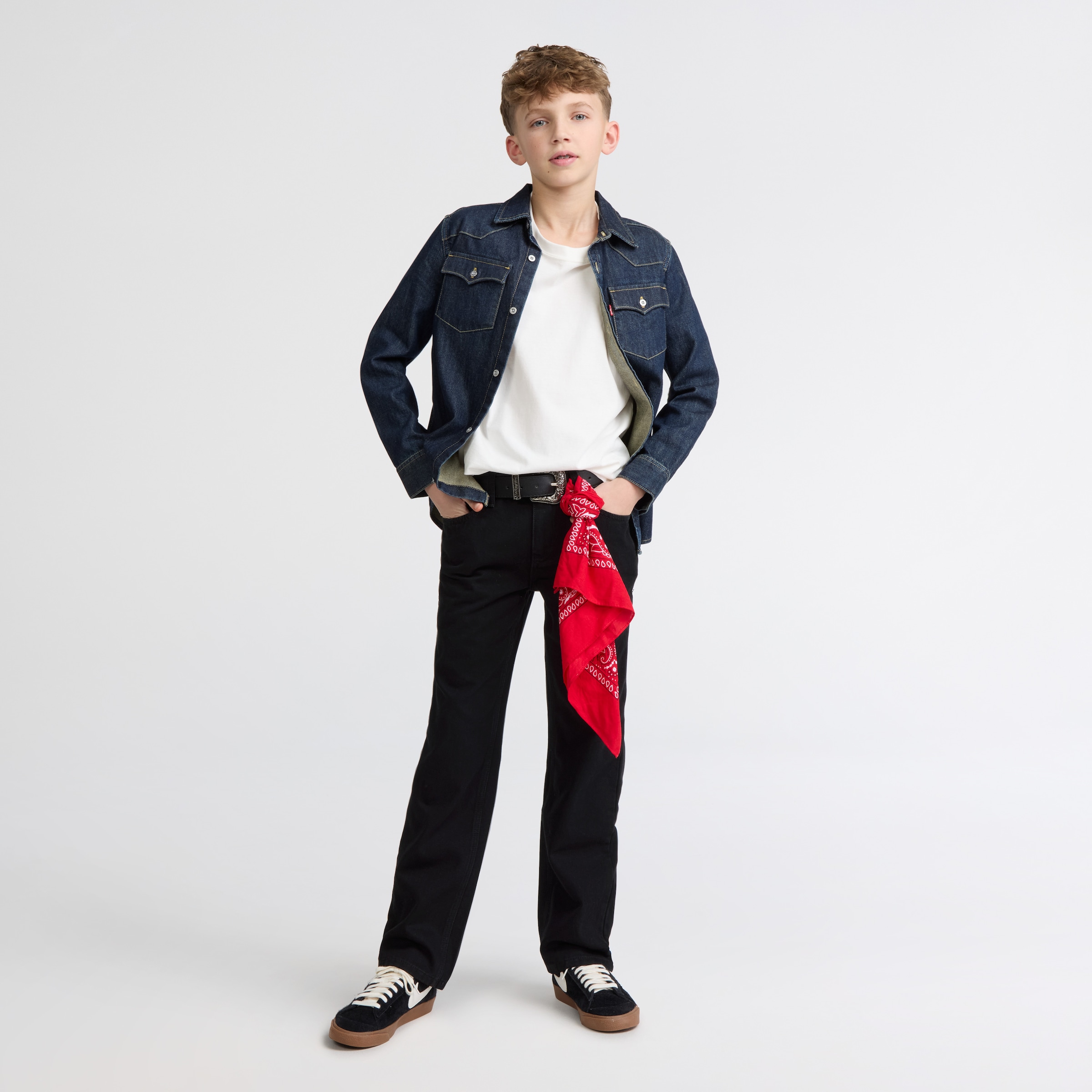 Levi's® Kids Jeans coupe régulière »LVB 505 REGULAR FIT JEAN« style Five-Pocket