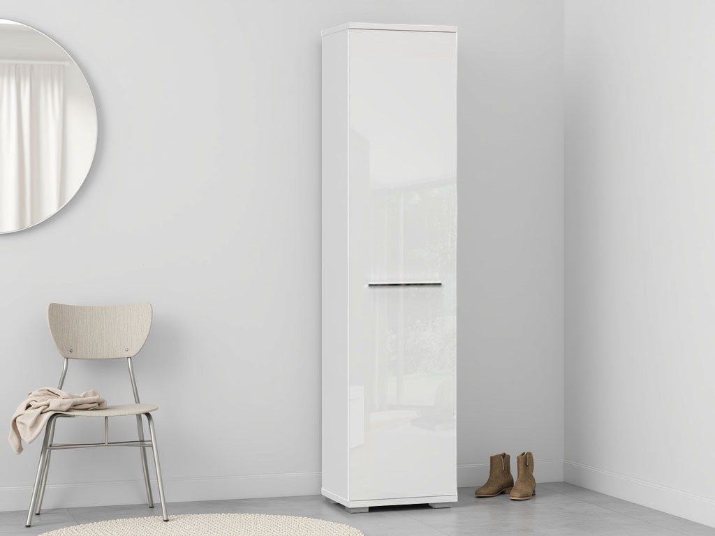 Image of GOODproduct Garderobenschrank "Piano" (H/B/T):193/46/35cm, UV lackiert, hochglänzend, Soft-Close Funktion