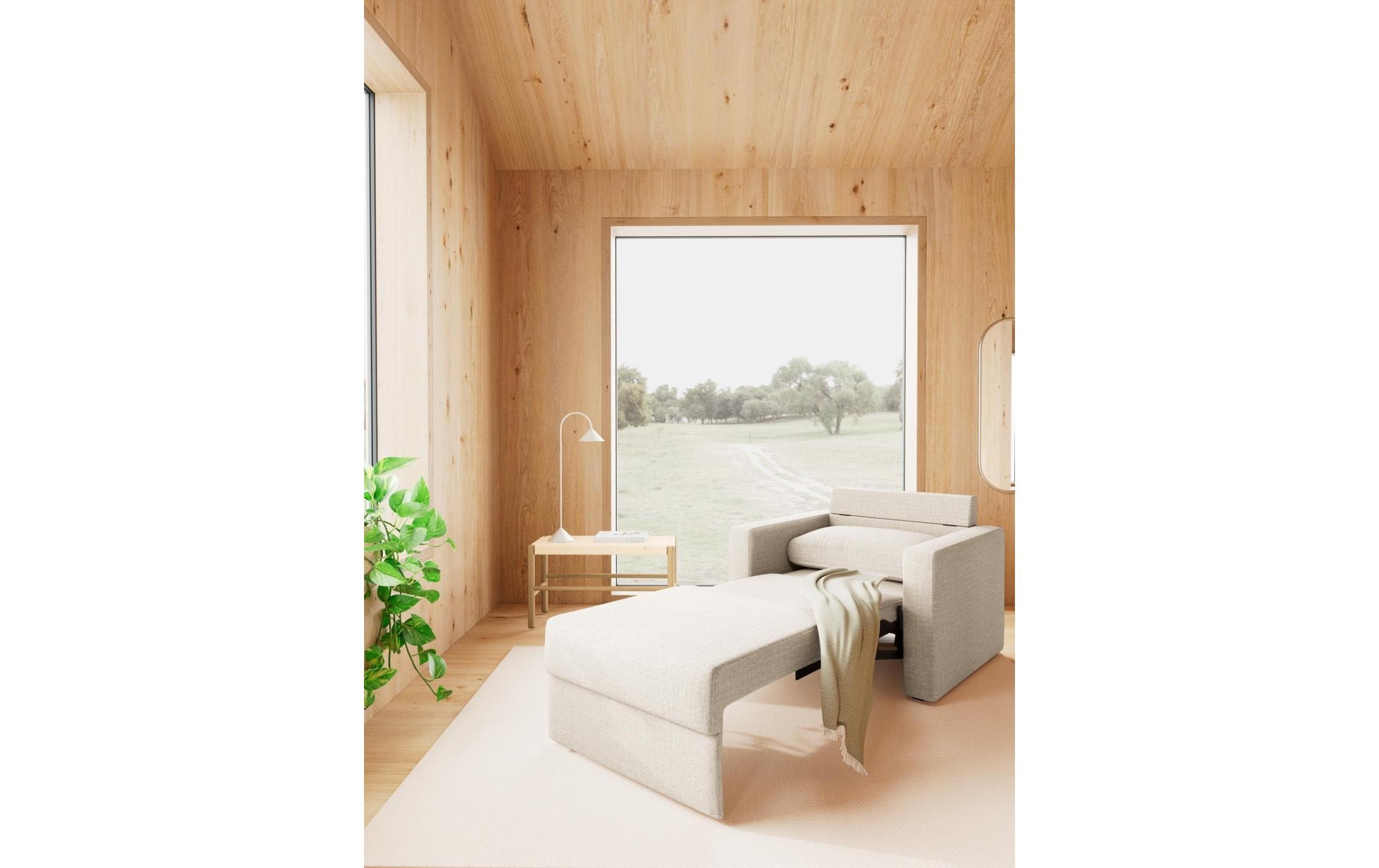 AC Design Schlafsofa »Fleury 105 x 88 x 85 cm«