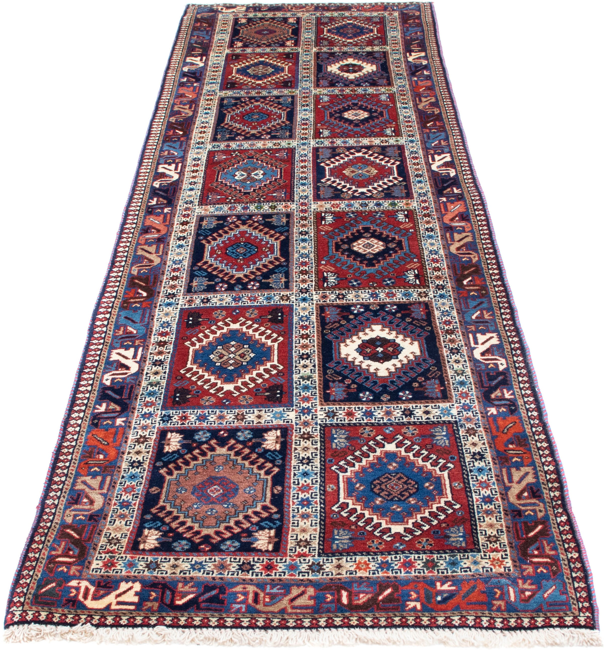 Image of morgenland Orientteppich »Perser - Nomadic - 292 x 80 cm - mehrfarbig«, rechteckig, 10 mm Höhe, Wohnzimmer, Handgeknüpft, Einzelstück mit Zertifikat bei Ackermann Versand Schweiz