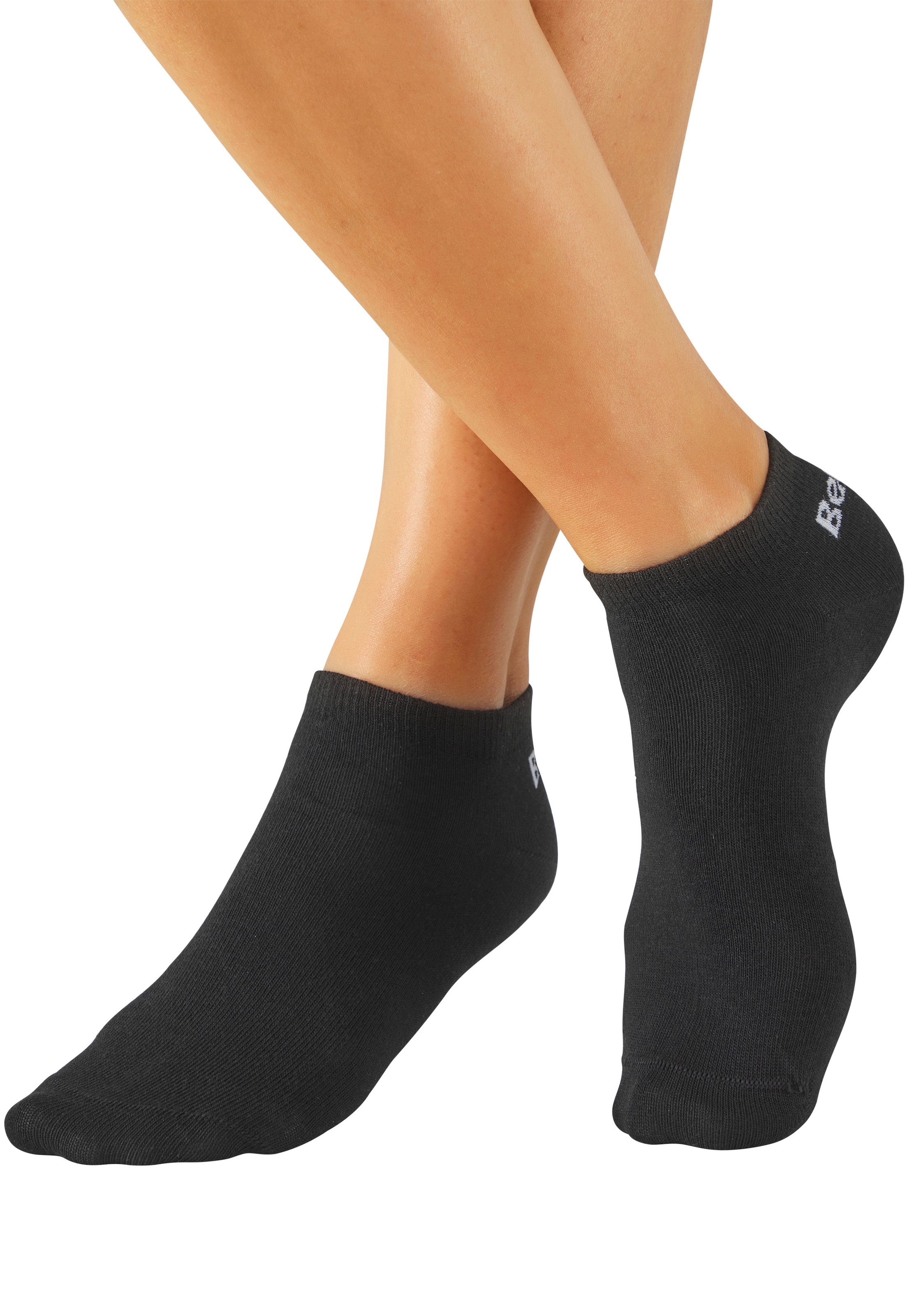Bench. Chaussettes de baskets »für Damen und Herren in Baumwollmischung, für Sport und Freizeit« Paquet, 6 Couple tlg. avec inscription logo classique, sans éponge