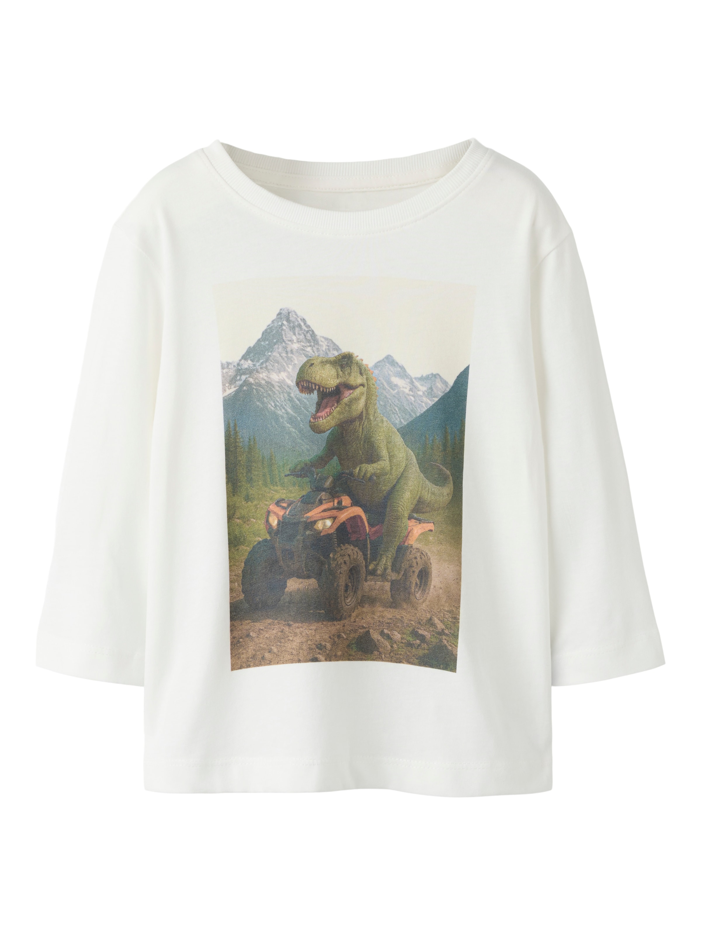 Image of Name It Langarmshirt "NMMVOTO LS NREG TOP" Baumwolle, regular fit