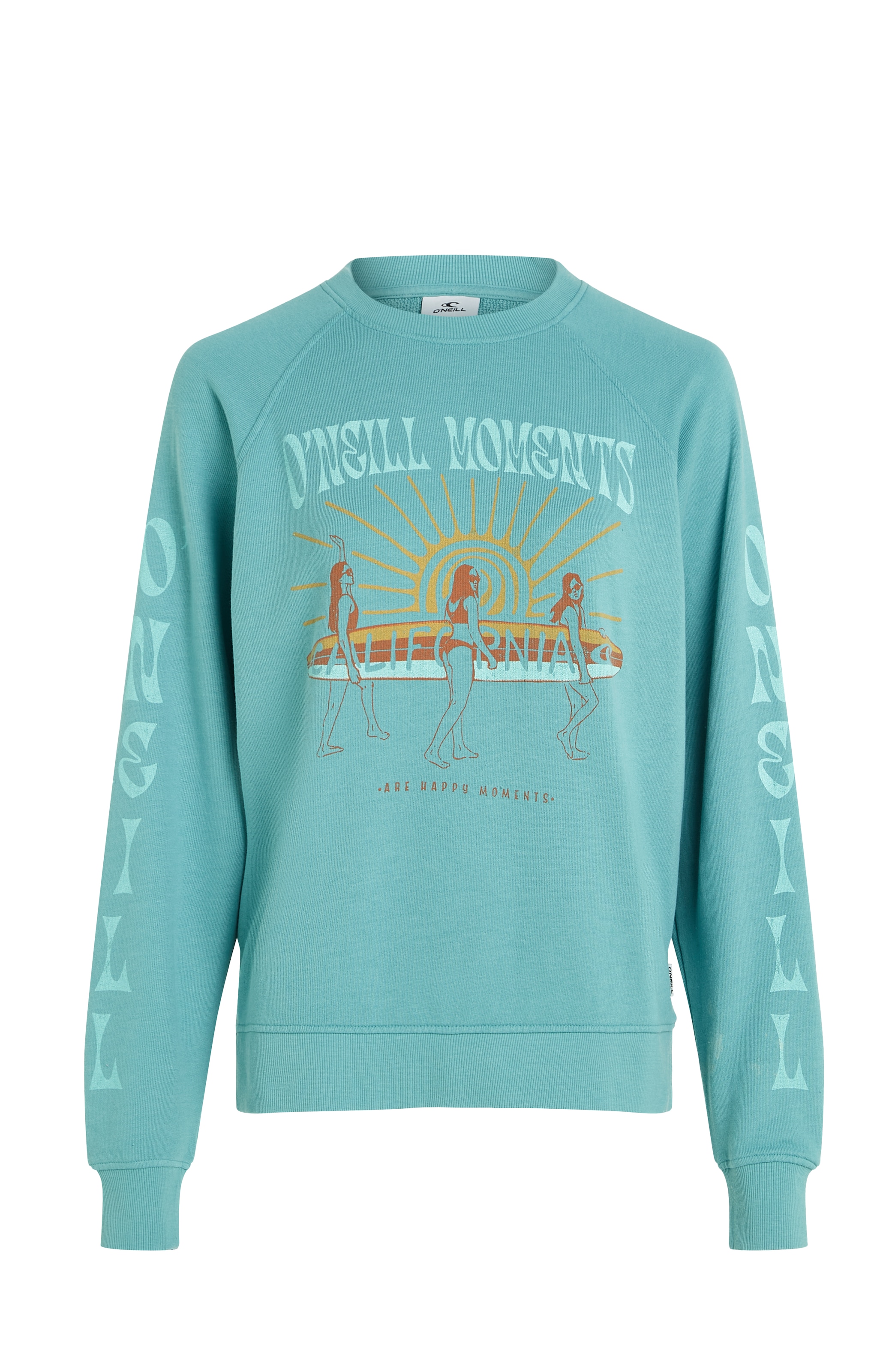 O'Neill Sweatshirt »O'NEILL BEACH VINTAGE CREW«, mit Rundhalsausschnitt