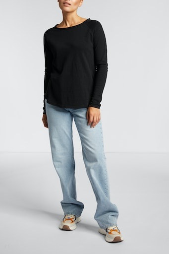 RICHROYAL »2409 O HJ LS« mit offener Ausschnittkante und Saum