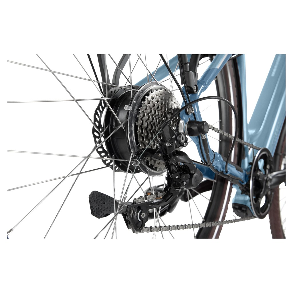 ALLEGRO E-Bike »Alltour ATIL°03«, Heckmotor 250 W