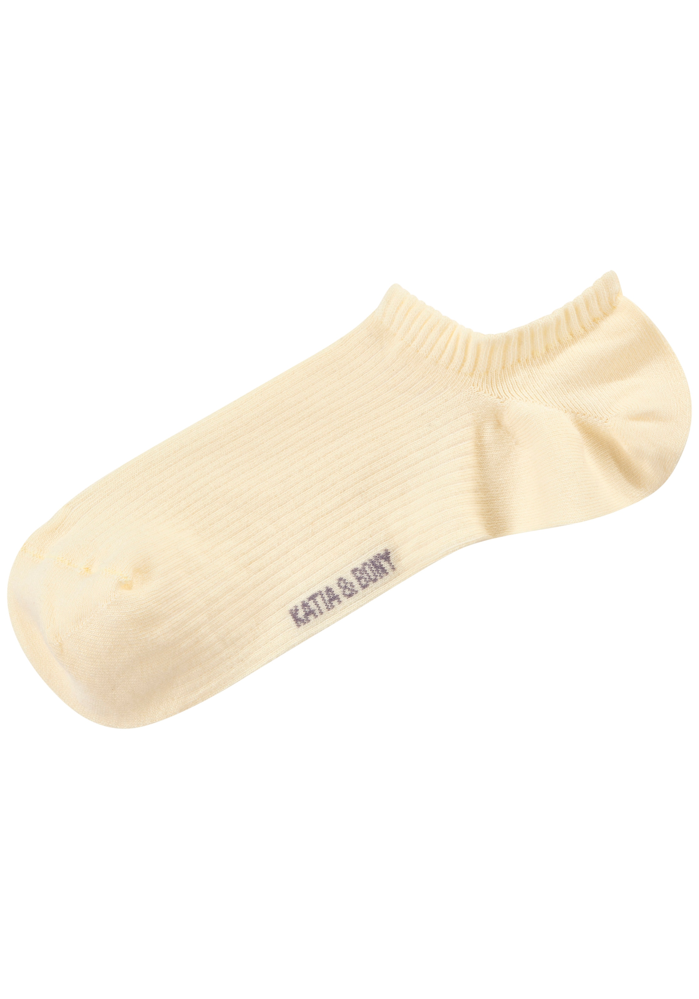 H.I.S Chaussettes de baskets Paquet, 7 Couple tlg. invisible und gerippt