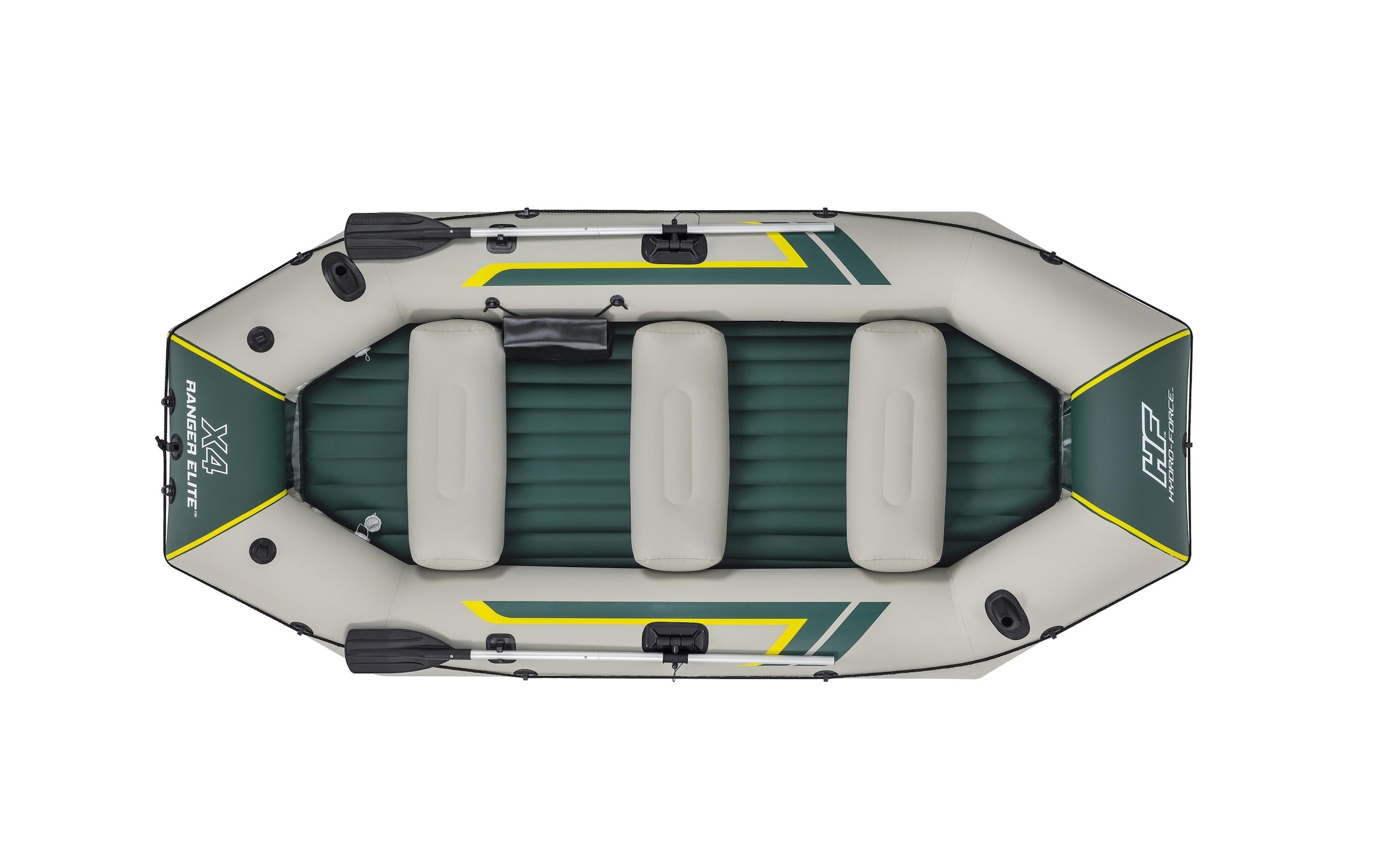 Bestway Schlauchboot »Gummiboot Ranger Elite X4« Stabiles Hydro-Force Boot für Ausflüge auf See und Fluss