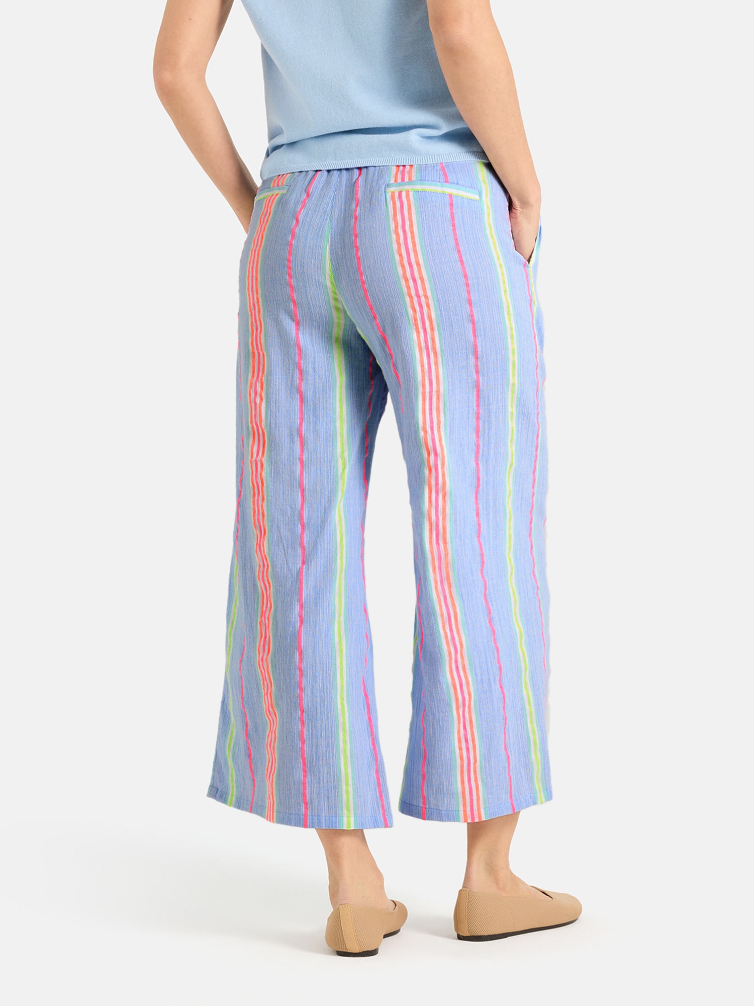 Lieblingsstück Schlupfhose »LS-71«  mit Bindeband, Steifen-Dessin