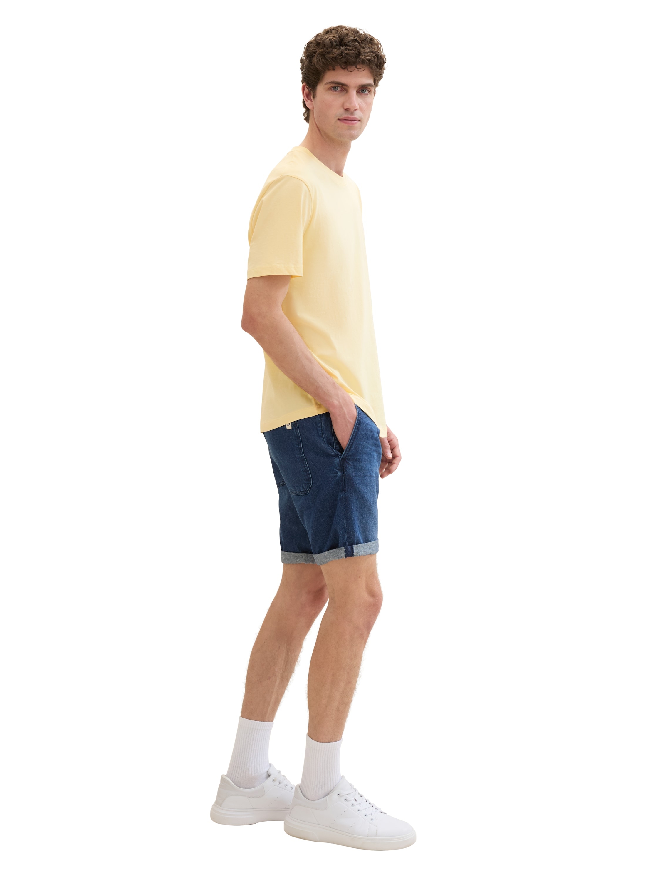 TOM TAILOR Denim Jeansshorts, mit authentischer Waschung