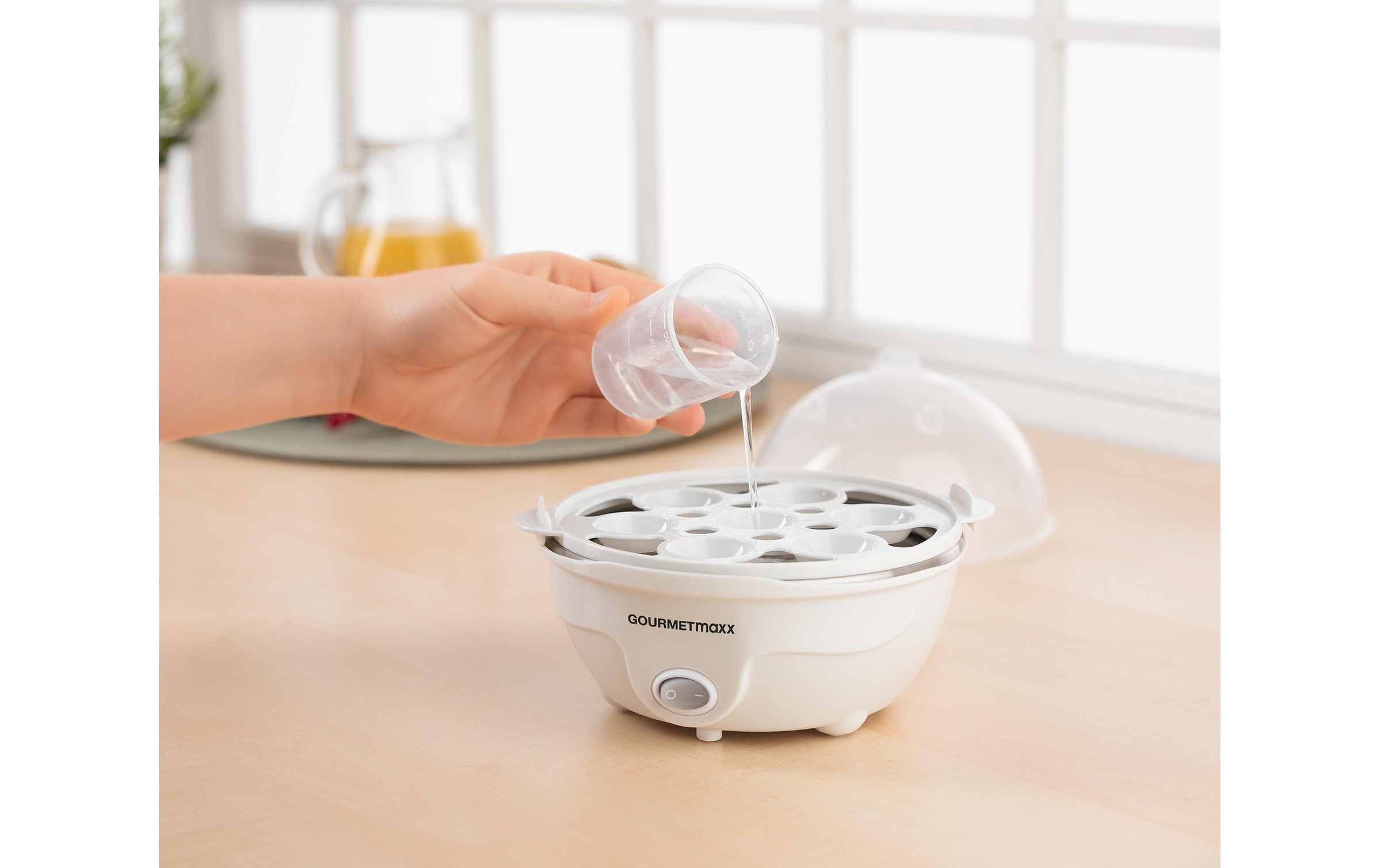 GOURMETmaxx Eierkocher »GOURMETmaxx Eierkocher« für 7 Stk. Eier 350 W