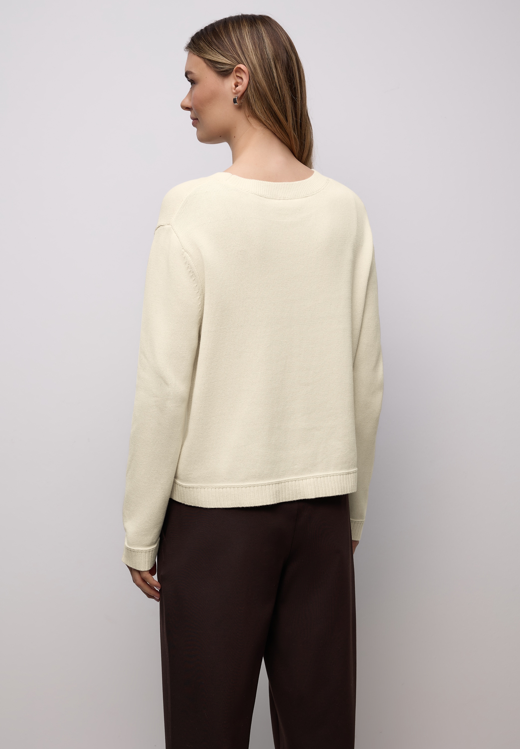 STREET ONE Strickpullover mit Rundhals