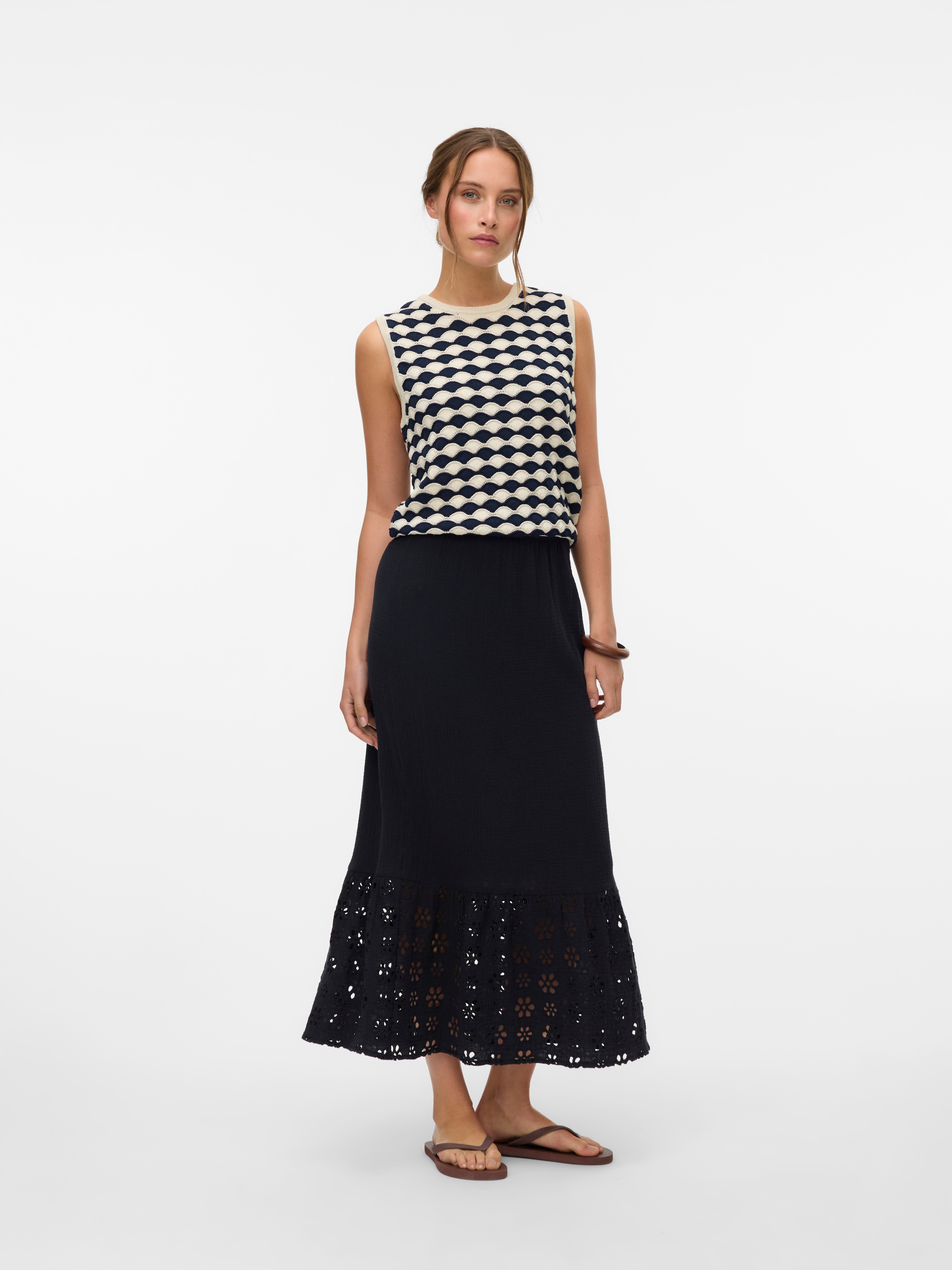 Vero Moda Maxirock »VMNATALI HW ANCLE SKIRT WVN GA«