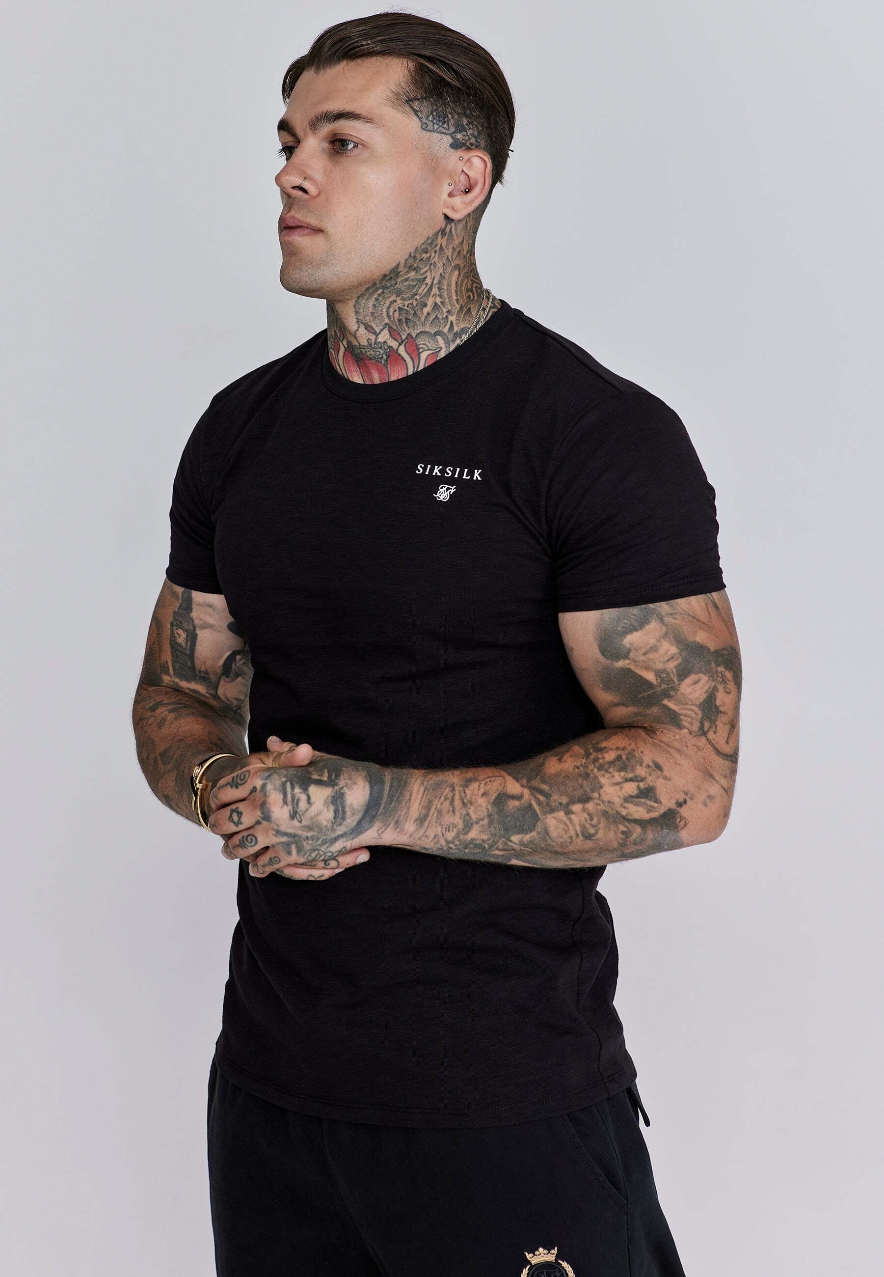 Image of Siksilk T-Shirt "Siksilk T-Shirt Relaxed Fit T-Shirt"